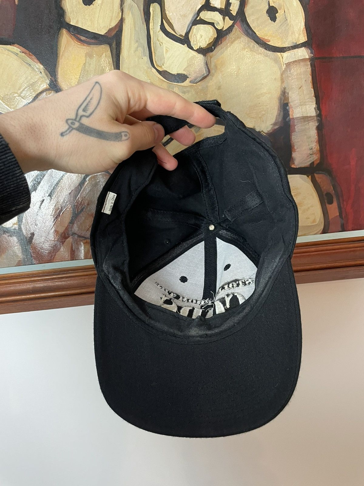 Vintage Stolen From The Cops Vintage Black White Hat Cap Snapback Size ONE SIZE - 3 Thumbnail