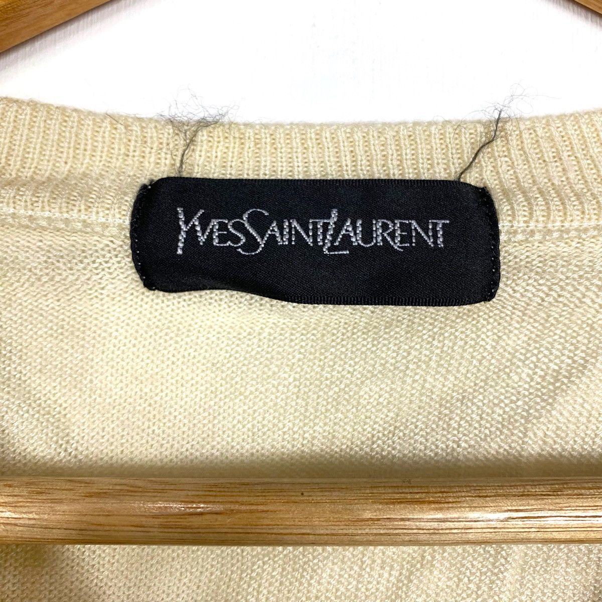 Yves Saint Laurent VINTAGE YVES SAINT LAURENT SMALL LOGO JUMPER PULLOVER Size US S / EU 44-46 / 1 - 6 Thumbnail