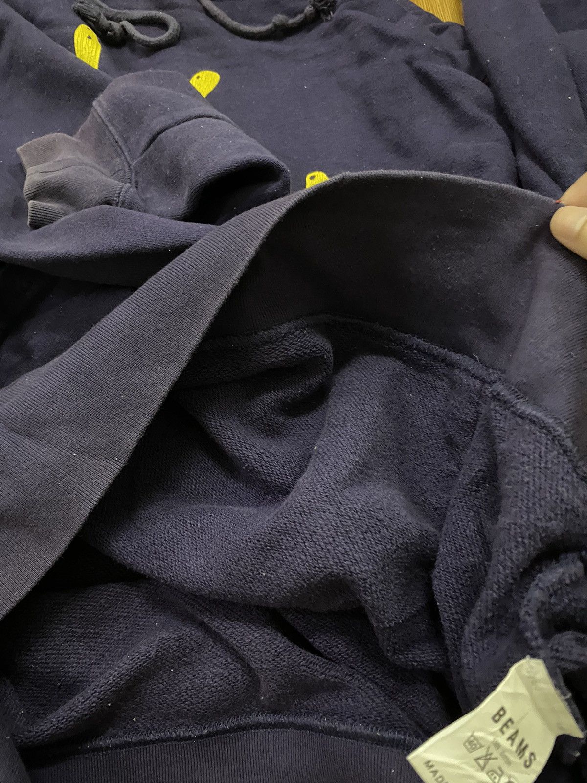Beams Plus × Vintage Vintage Beams Smiley Pullover Hoodie Size US L / EU 52-54 / 3 - 9 Thumbnail