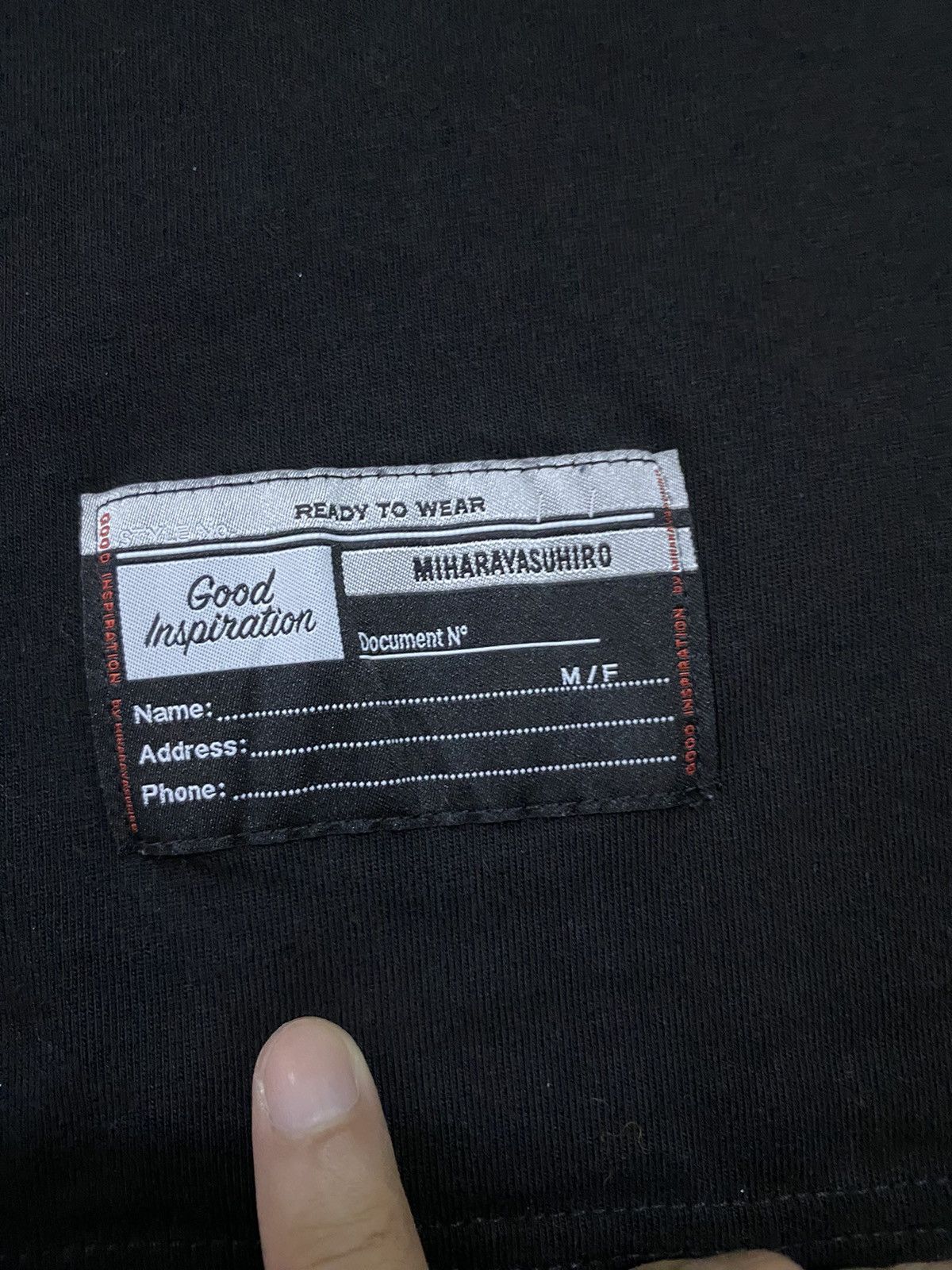 GU × Maison MIHARA YASUHIRO Miharayasuhiro x Gu Good Inspiration Tshirt Size US M / EU 48-50 / 2 - 7 Thumbnail