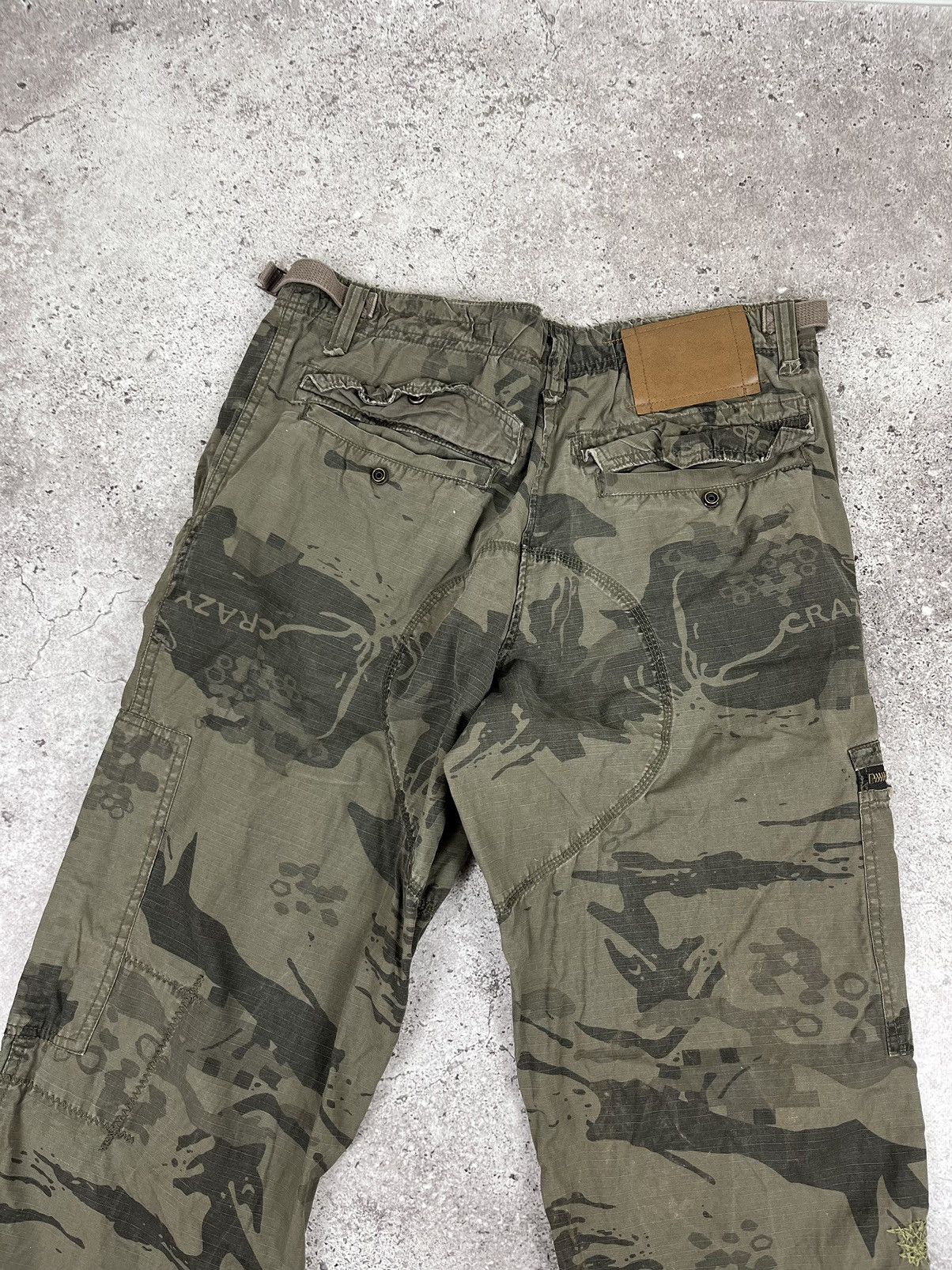 Vintage Crazy Pants Peppers Vintage Japanese Camo Cargo Pants Size US 31 - 8 Thumbnail