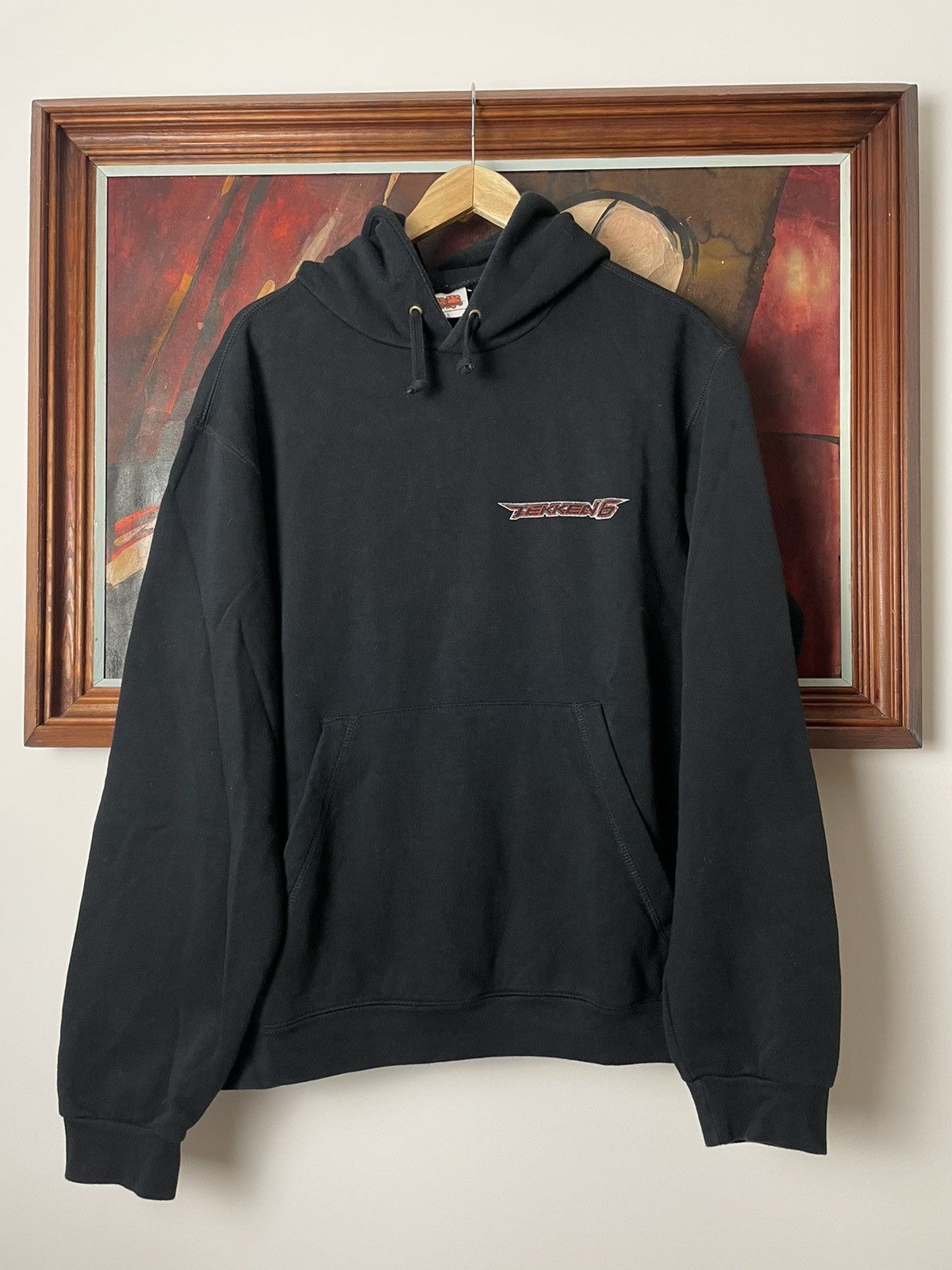 Vintage Vintage 00s Y2k Promo Game TEKKEN 6 Hoodie Oversize Rare Size US L / EU 52-54 / 3 - 1 Thumbnail
