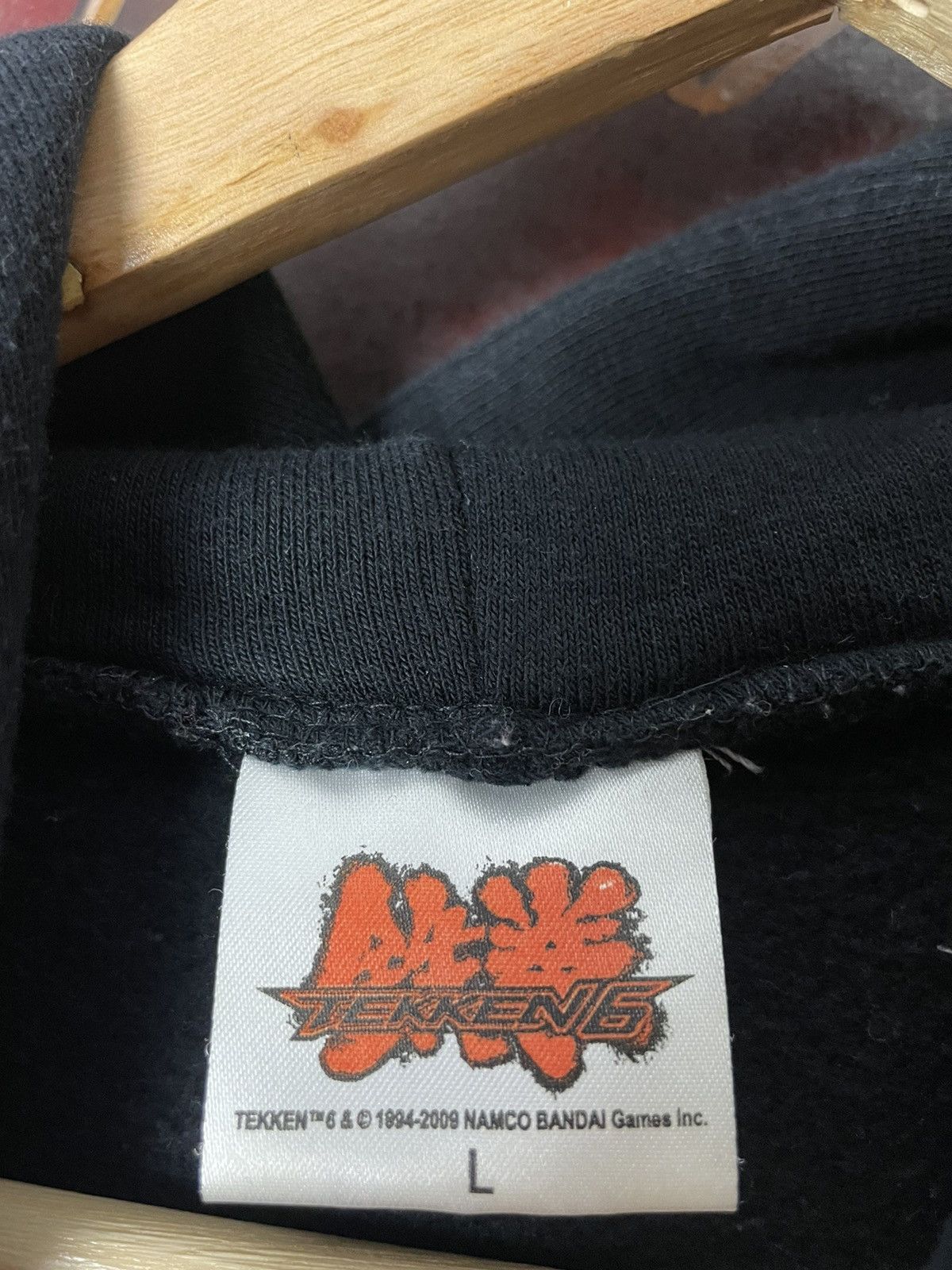 Vintage Vintage 00s Y2k Promo Game TEKKEN 6 Hoodie Oversize Rare Size US L / EU 52-54 / 3 - 3 Thumbnail