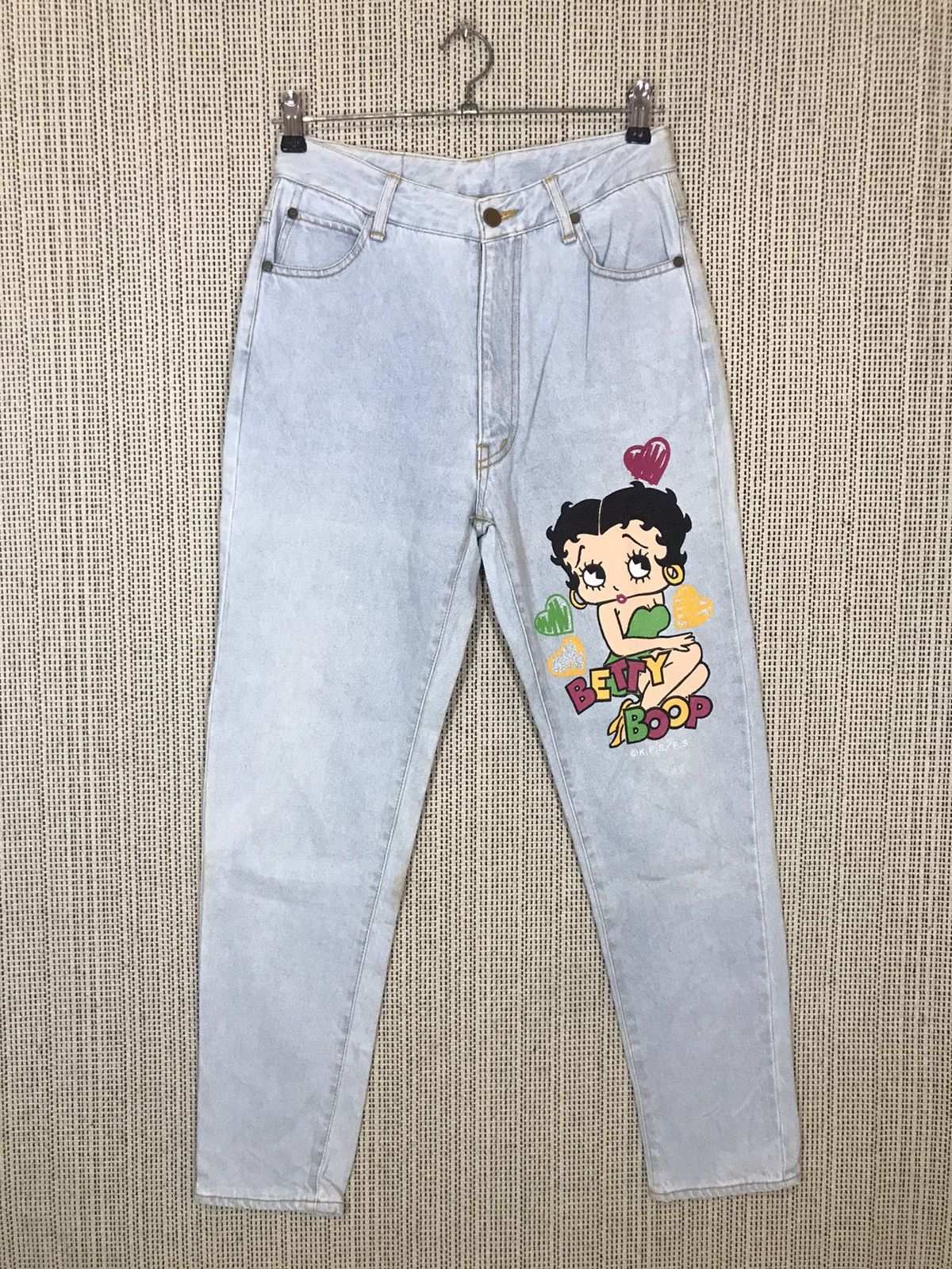 ‼️VINTAGE 90s BETTY BOOP DENIM BIG PRINTED ‼️