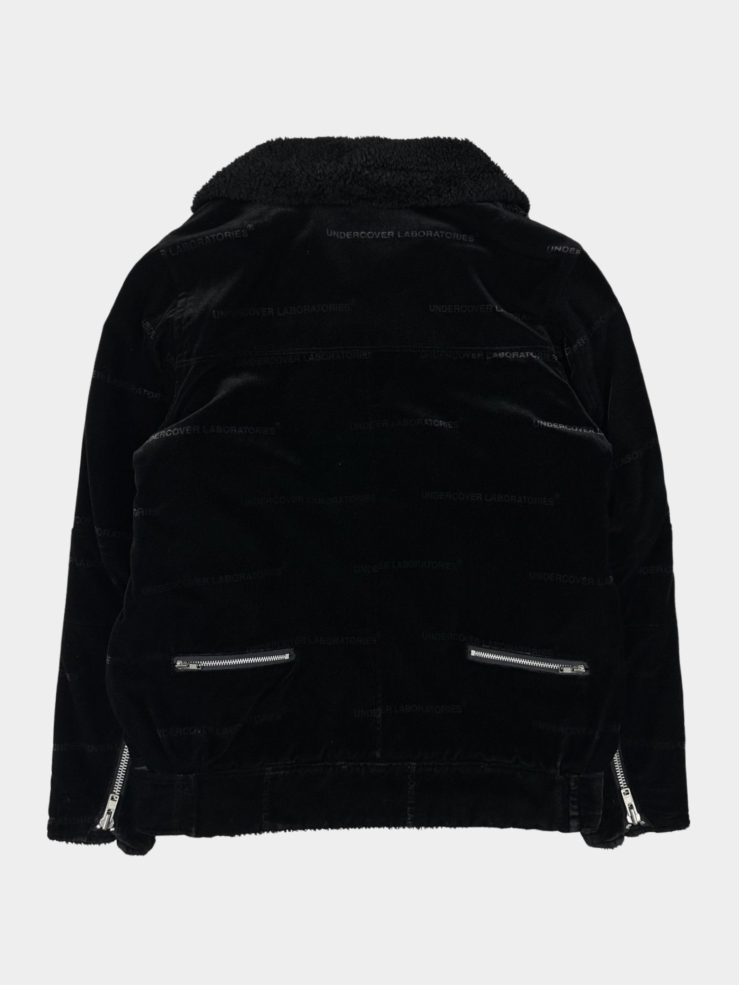 Undercover AW2002 ‘Witches Cell Divison’ Velour Jacket Size US M / EU 48-50 / 2 - 2 Thumbnail