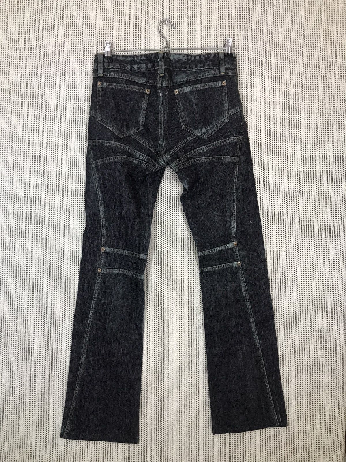‼️LA TENDA WAXED BLACK BOOTCUT DENIM NICE DESIGN ‼️