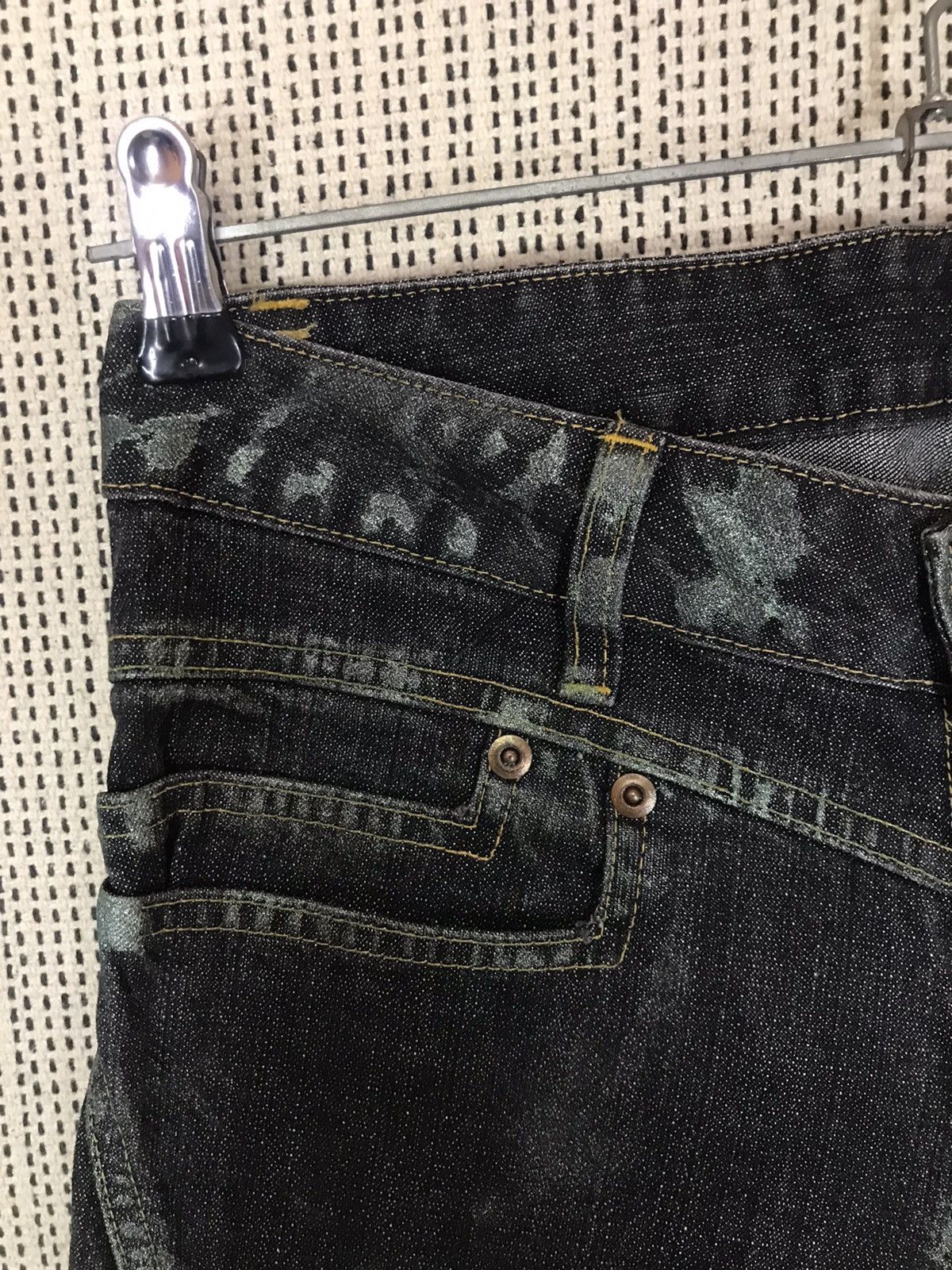 Japanese Brand × Seditionaries ‼️LA TENDA WAXED BLACK BOOTCUT DENIM NICE DESIGN ‼️ Size US 29 - 7 Thumbnail