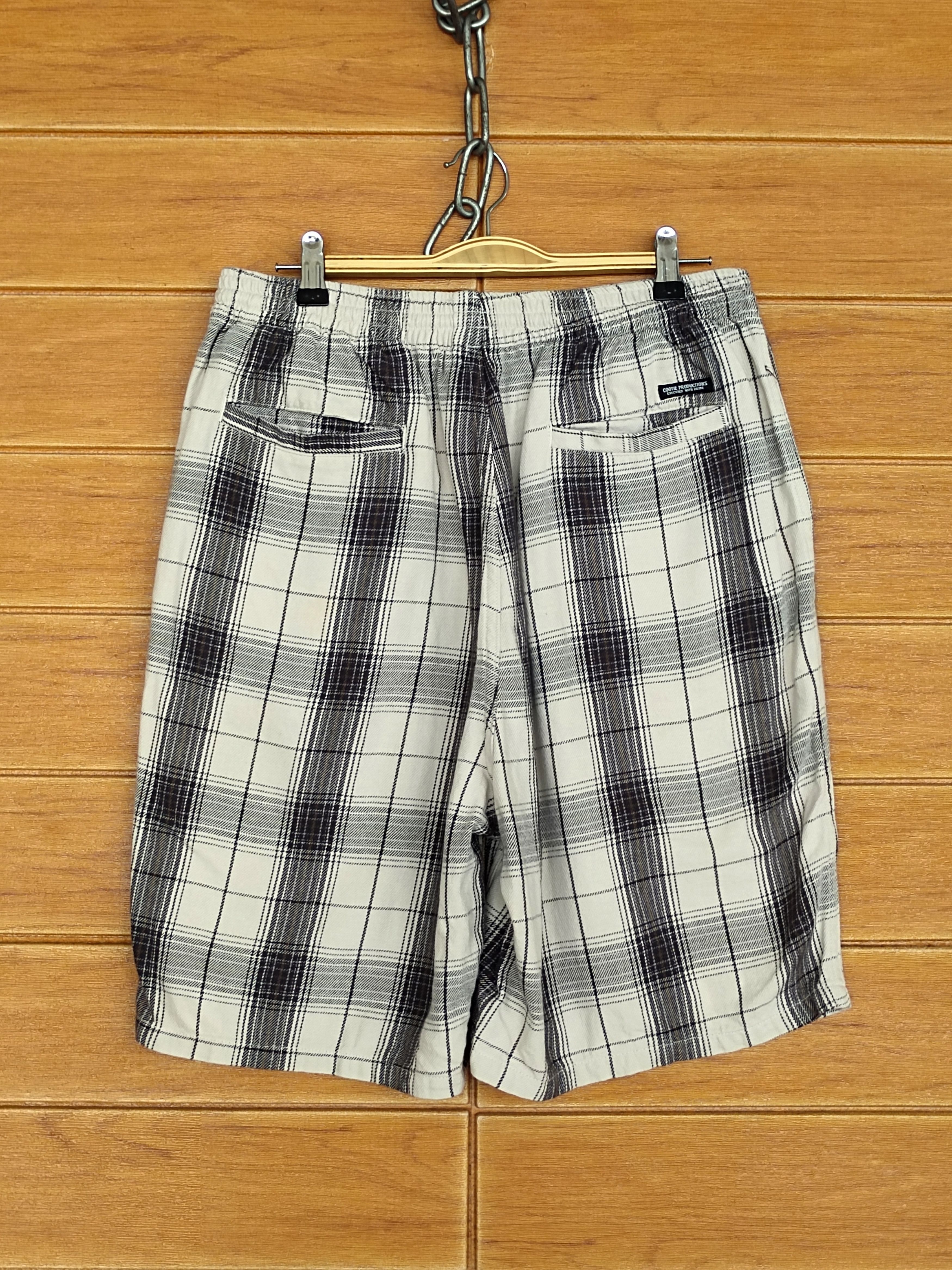 Engineered Garments COOTIE PRODUCTIONS Checkered Plaid Short Pants Size US 32 / EU 48 - 6 Thumbnail