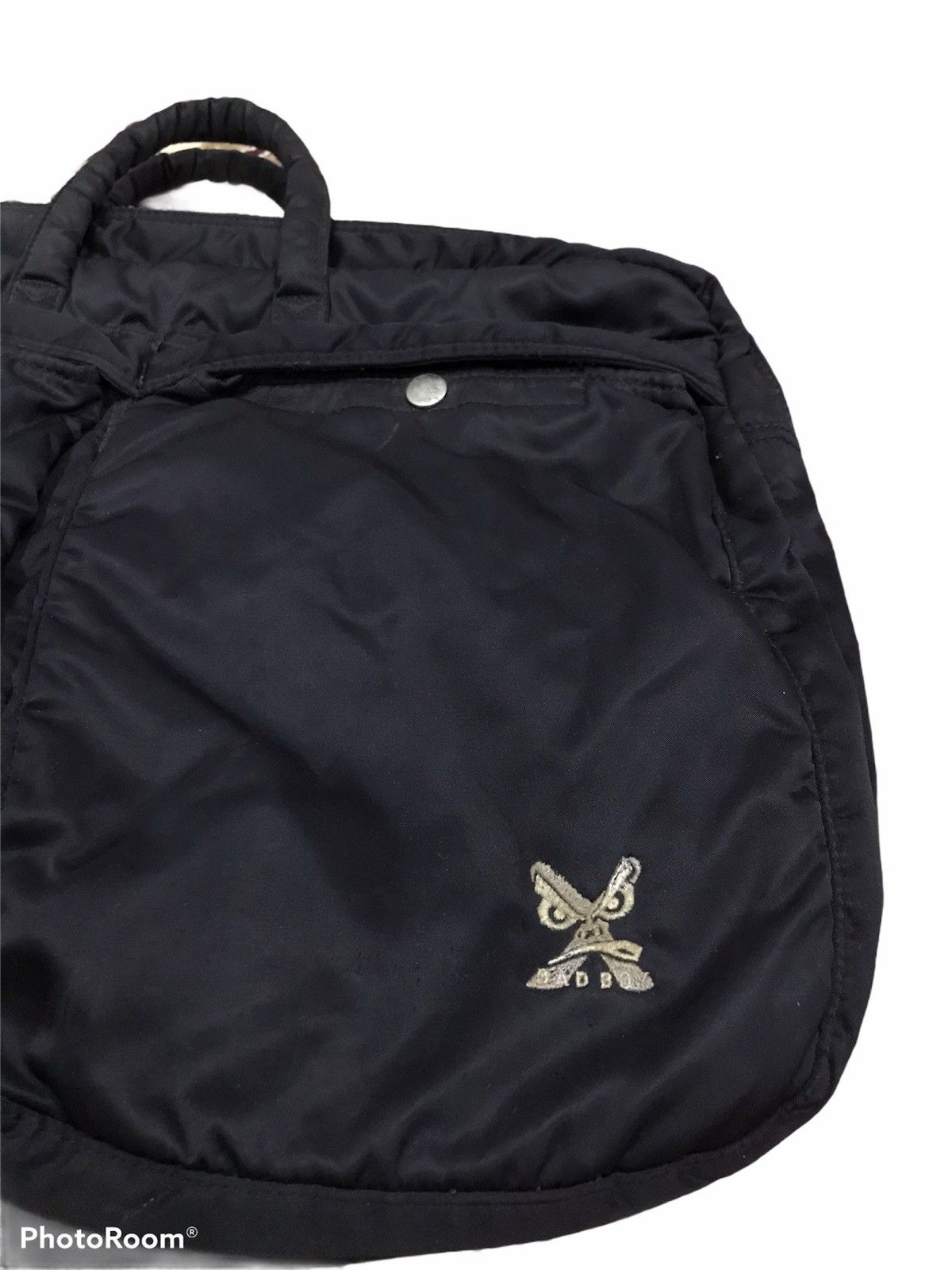 Japanese Brand Head porter inspired Bad boy nylon laptop bag Size ONE SIZE - 3 Thumbnail