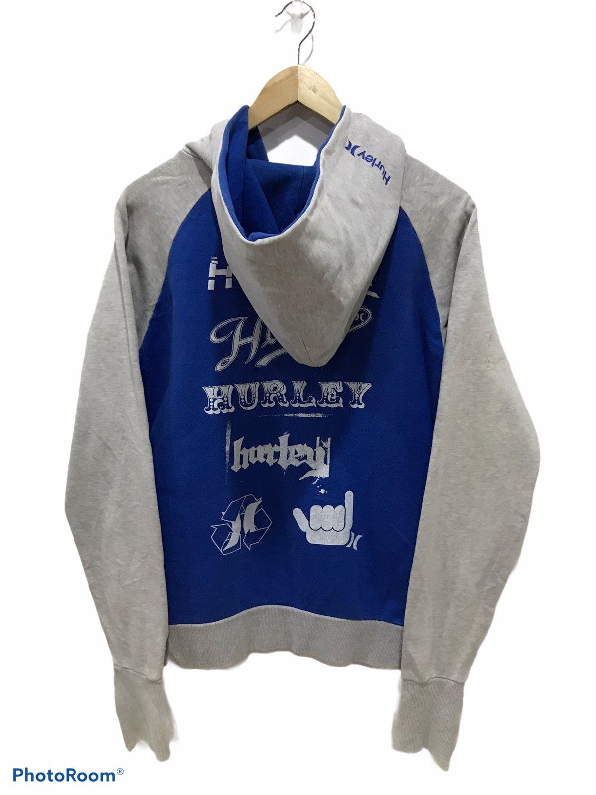 Hurley Hurley spellout Zipper Hooded sweatshirt Size US M / EU 48-50 / 2 - 3 Thumbnail
