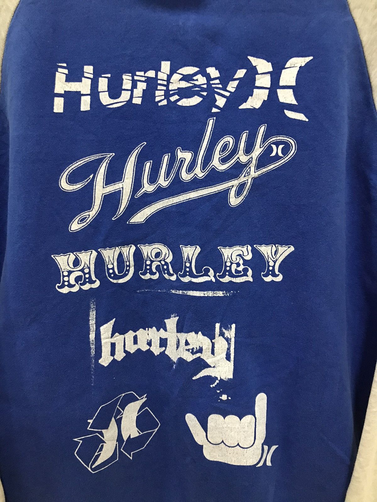 Hurley Hurley spellout Zipper Hooded sweatshirt Size US M / EU 48-50 / 2 - 14 Thumbnail