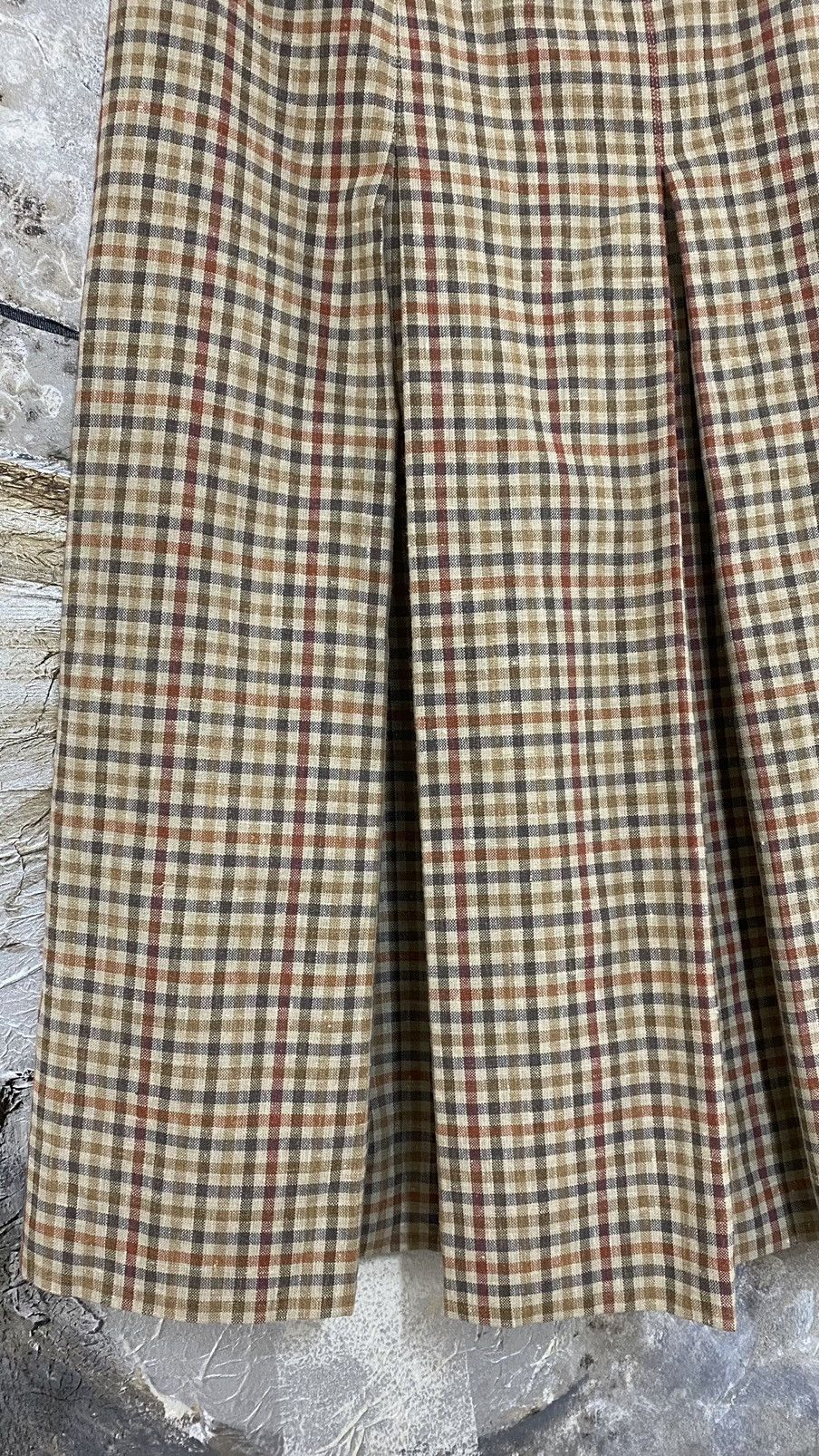 Burberry Vintage Burberrys Midi Pleated Skirt Size 28" / US 6 / IT 42 - 4 Thumbnail