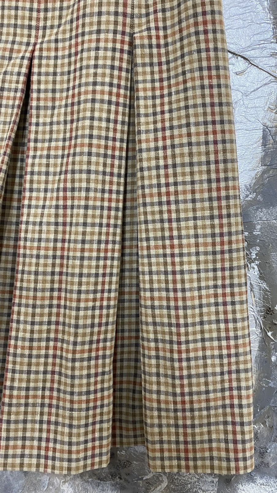 Burberry Vintage Burberrys Midi Pleated Skirt Size 28" / US 6 / IT 42 - 3 Thumbnail