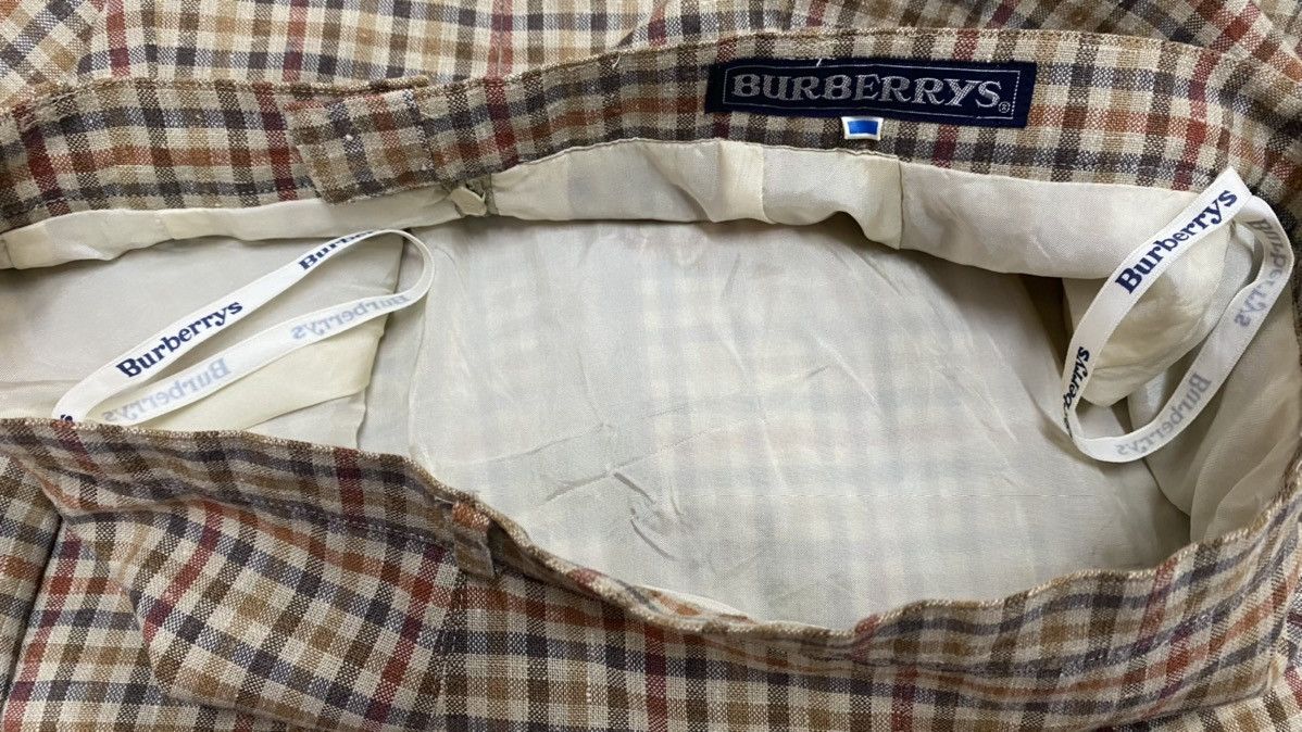 Burberry Vintage Burberrys Midi Pleated Skirt Size 28" / US 6 / IT 42 - 8 Thumbnail