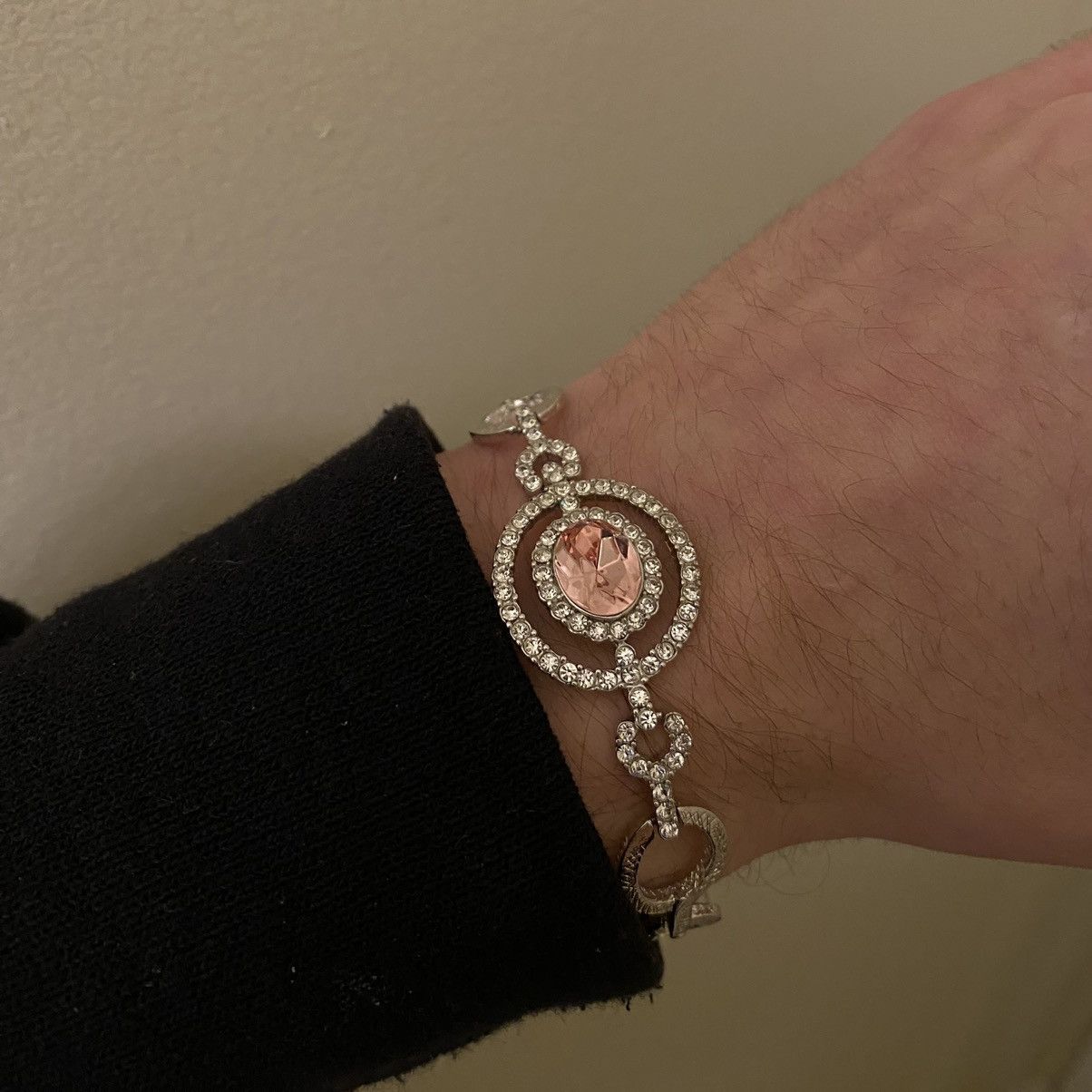 *RARE* Pink Crystal Givenchy Bracelet
