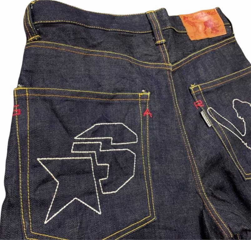 Japanese Brand Rare.. SARU x SANTASTIC! Selvedge Denim Pants Size US 32 / EU 48 - 12 Thumbnail