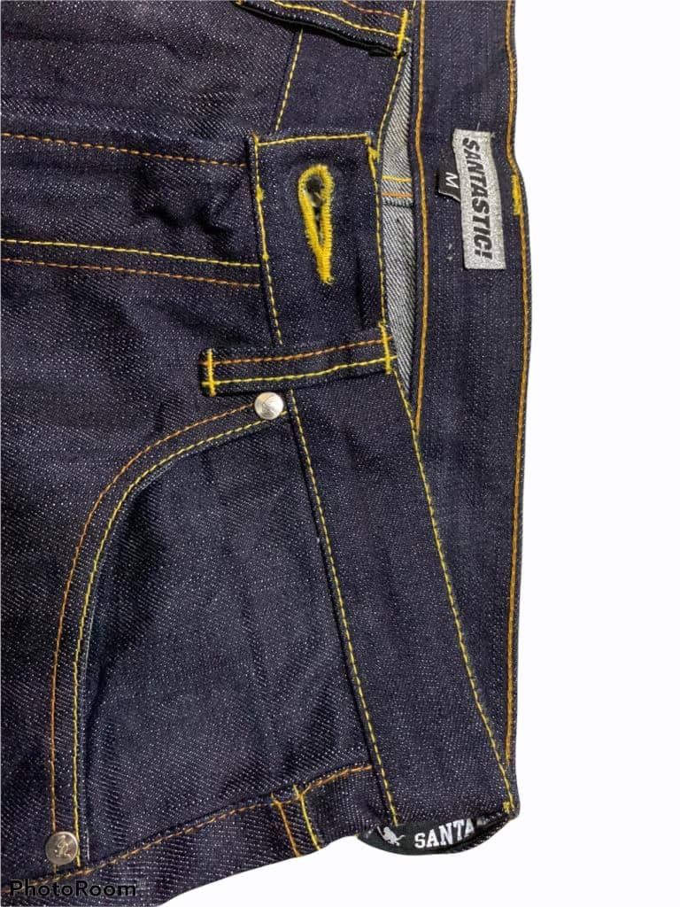 Japanese Brand Rare.. SARU x SANTASTIC! Selvedge Denim Pants Size US 32 / EU 48 - 9 Thumbnail