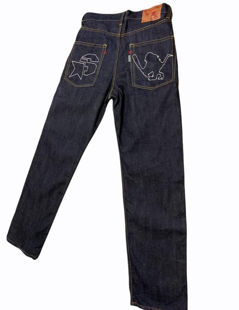 Japanese Brand Rare.. SARU x SANTASTIC! Selvedge Denim Pants Size US 32 / EU 48 - 8 Thumbnail