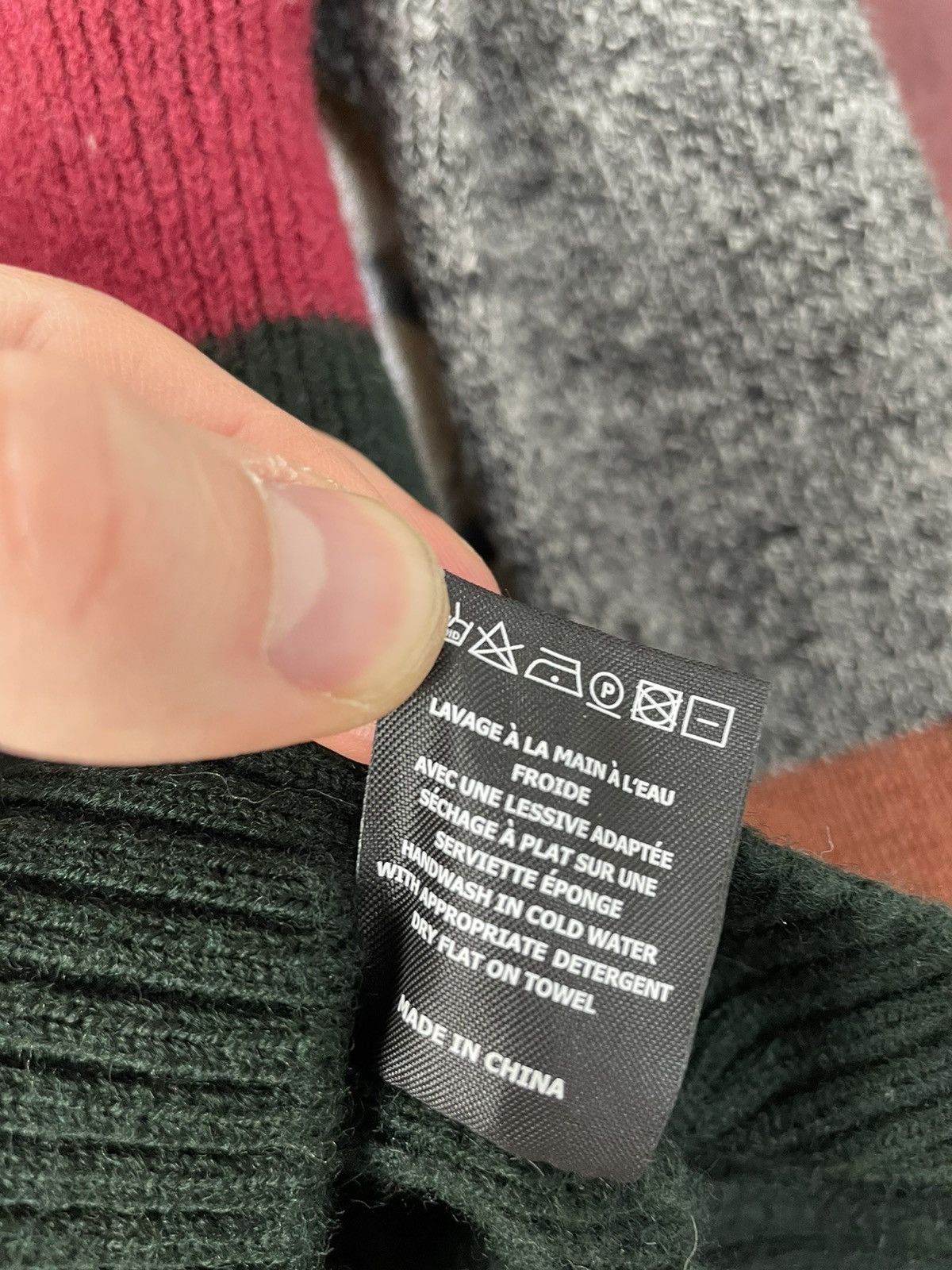 Isabel Marant Isabel Marant Etoile N°1501 Striped Multicolor Knit Sweater Size XS / US 0-2 / IT 36-38 - 6 Thumbnail