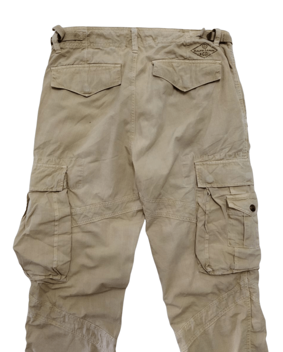 Polo Ralph Lauren Polo Ralph Lauren Multipocket Parachute Cargo Pants Size US 30 / EU 46 - 4 Thumbnail