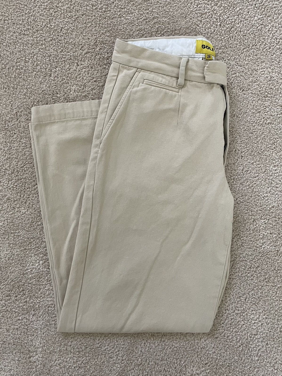 Golf Wang × Tyler The Creator GOLF “nice pants” chinos Size US 28 / EU 44 - 3 Thumbnail