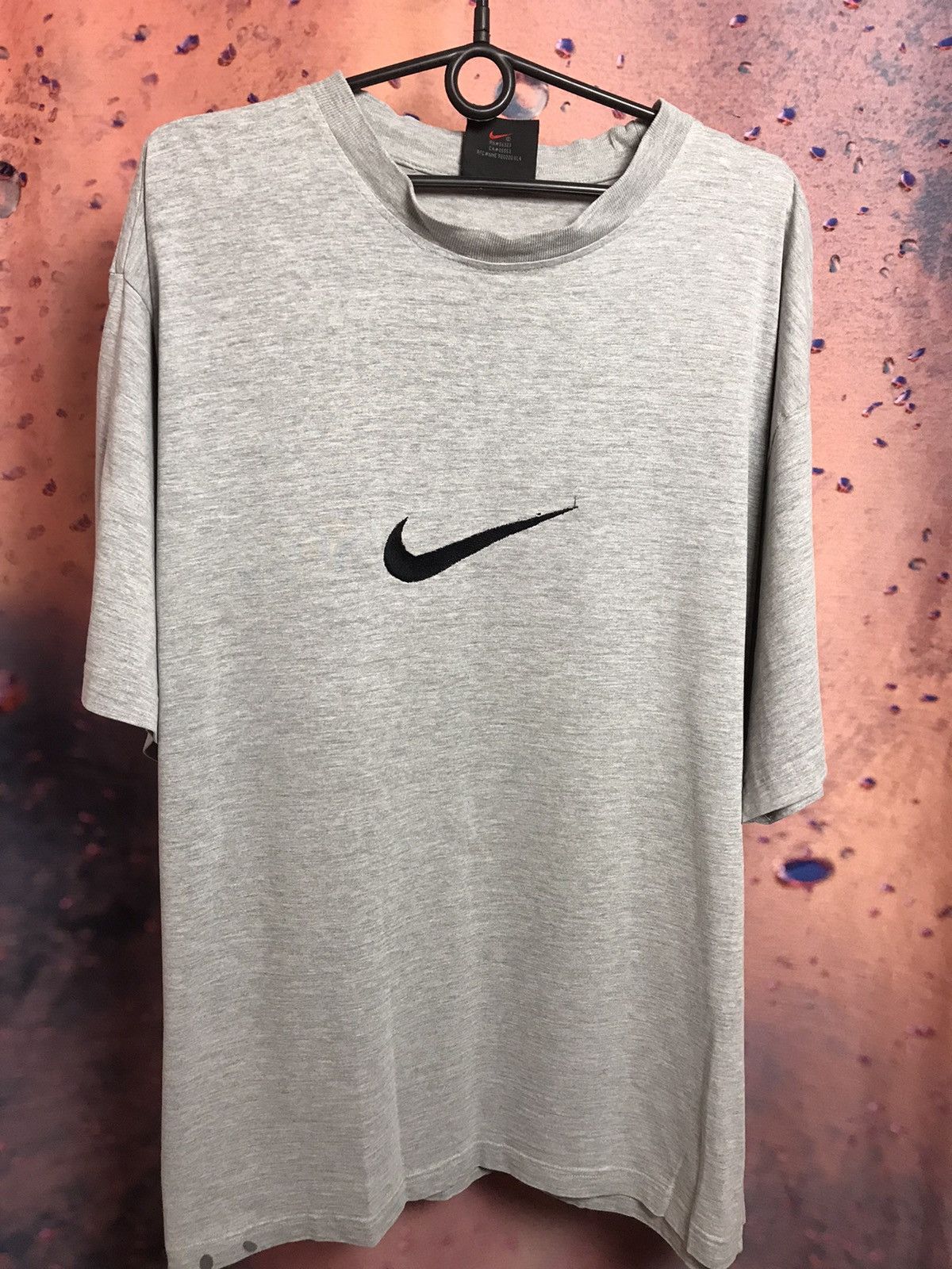 Nike × Vintage Vintage Nike Premier centre logo streetwear tee Size US XL / EU 56 / 4 - 2 Thumbnail