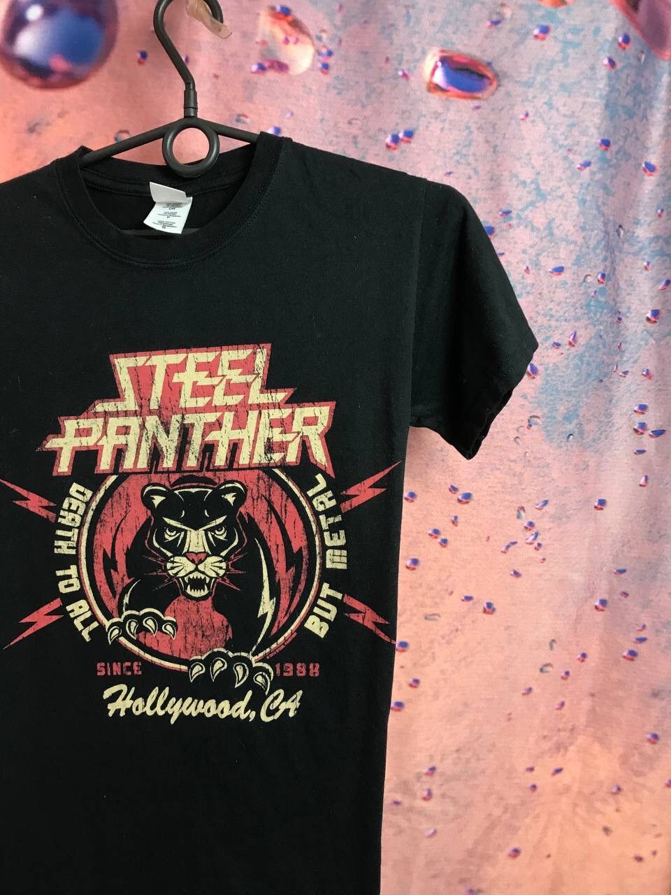 Band Tees × Vintage Vintage Steel Panther band rock tee Size US S / EU 44-46 / 1 - 1 Thumbnail