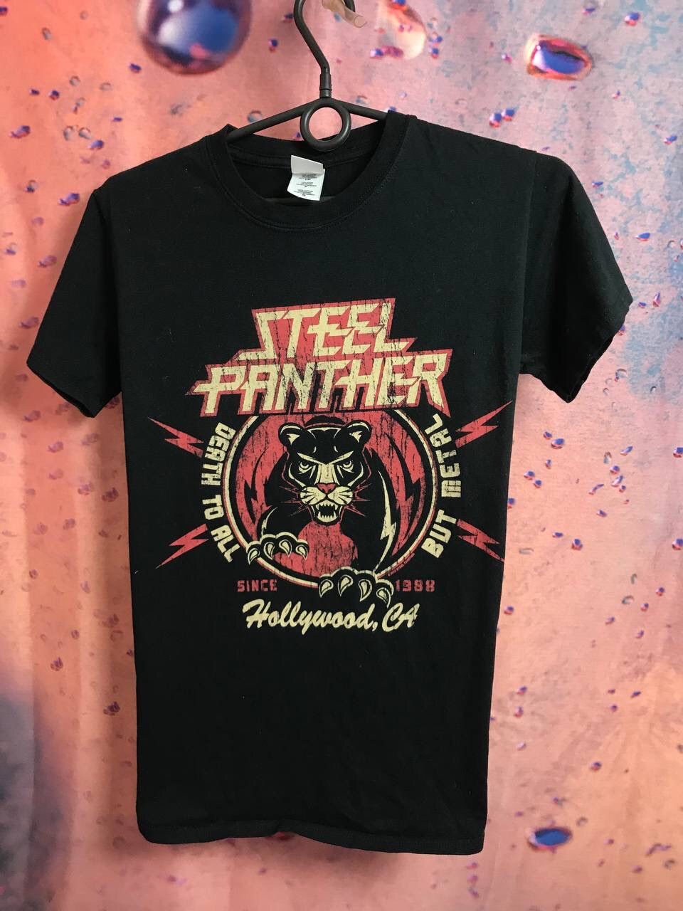Band Tees × Vintage Vintage Steel Panther band rock tee Size US S / EU 44-46 / 1 - 2 Thumbnail