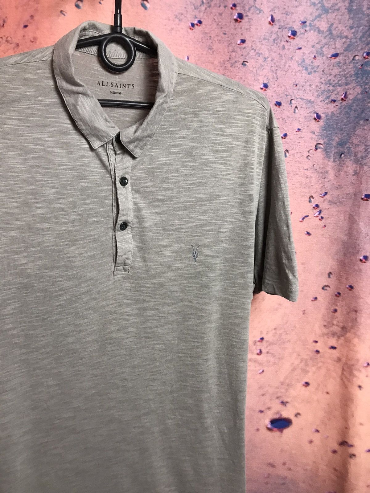 Allsaints Allsaints luxury streetwear polo tee Size US M / EU 48-50 / 2 - 1 Thumbnail