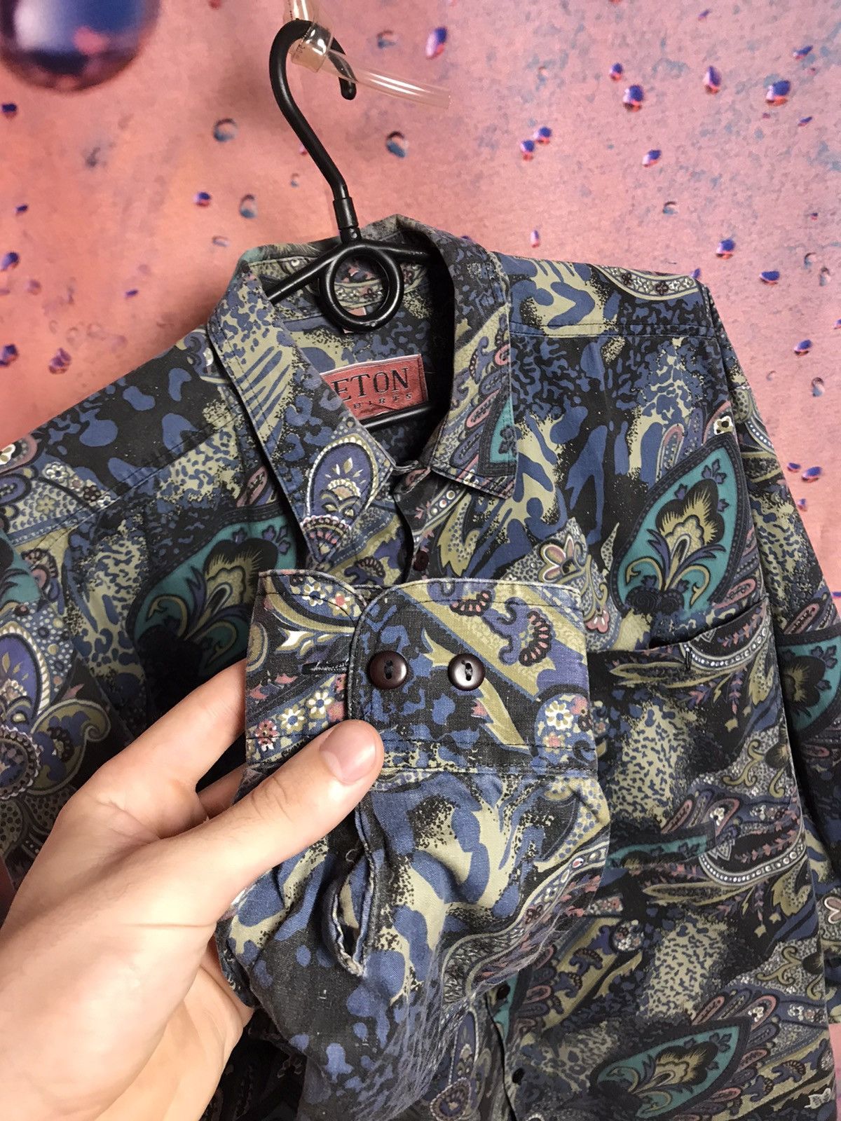 Vintage Eton luxury streetwear shirt Size US M / EU 48-50 / 2 - 4 Thumbnail