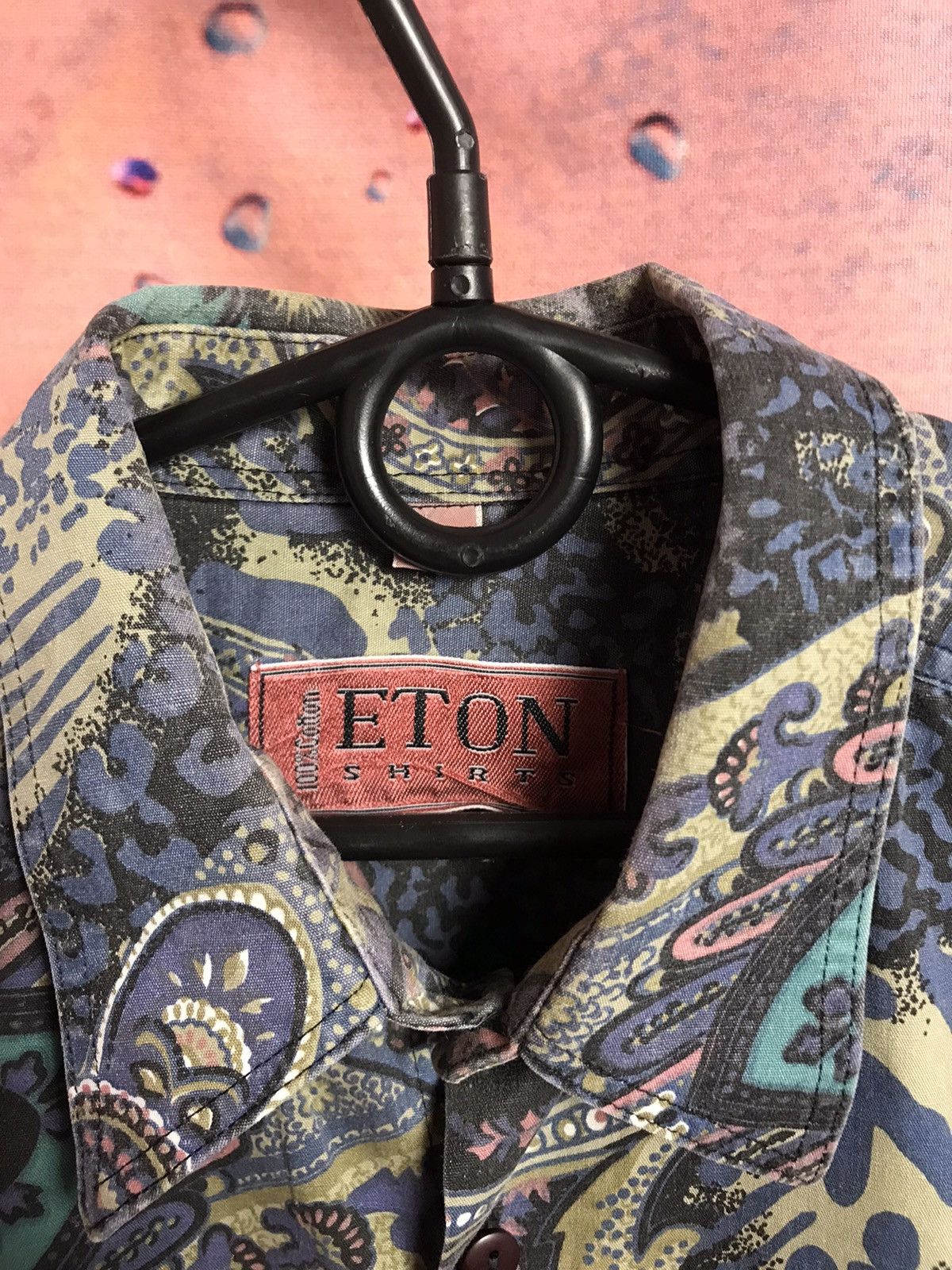 Vintage Eton luxury streetwear shirt Size US M / EU 48-50 / 2 - 3 Thumbnail