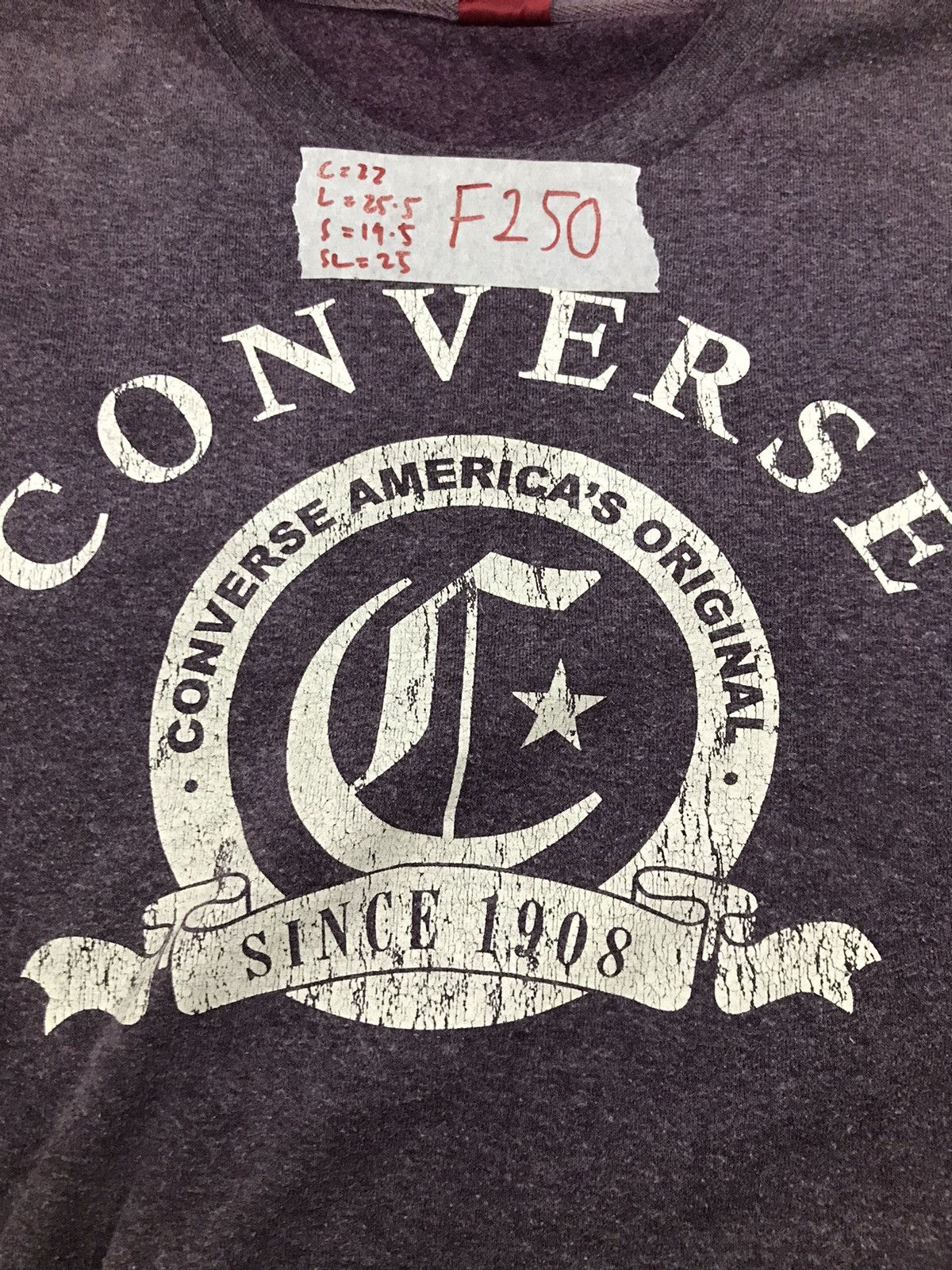 Converse Vintage Converse Crewneck sweatshirt Size US L / EU 52-54 / 3 - 11 Thumbnail