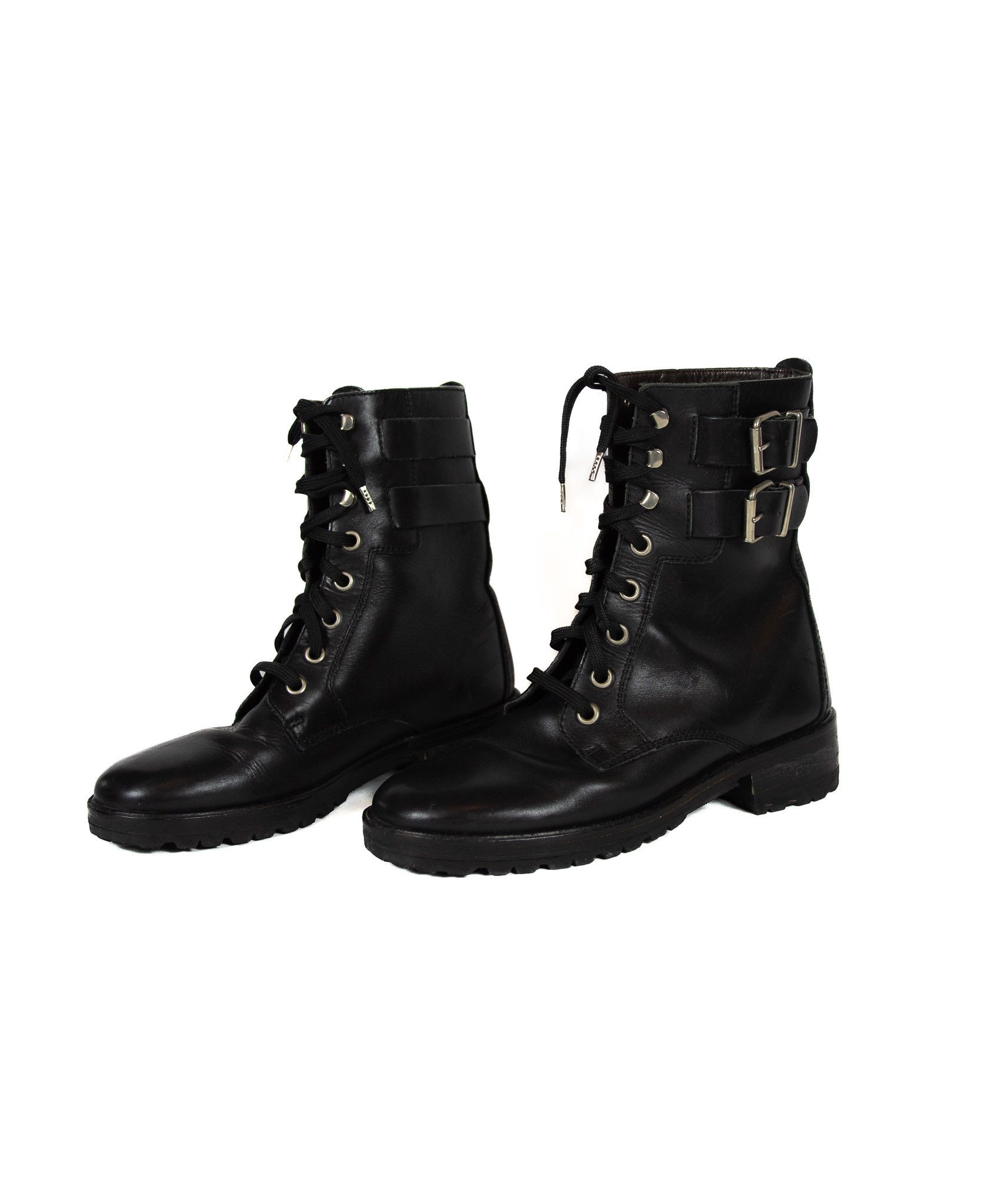 image of Raf Simons A/w2006-2007 Combat Boots in Black, Men's (Size 9)