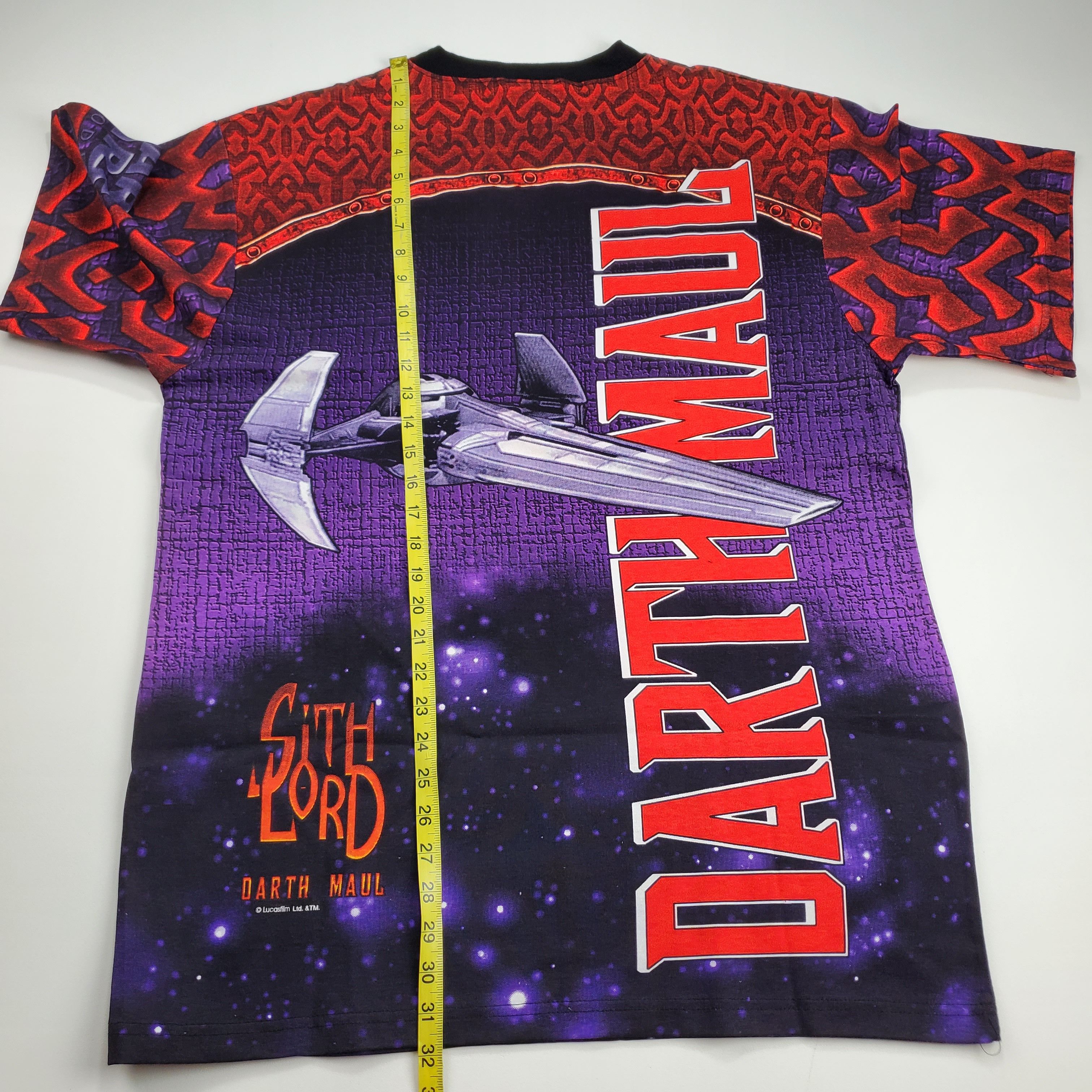 トップス VINTAGE STAR WARS A.O.P - DARTH MAUL - Vintage Darth Maul Star Wars Movie AOP T-shirt Youth Kids | eBay