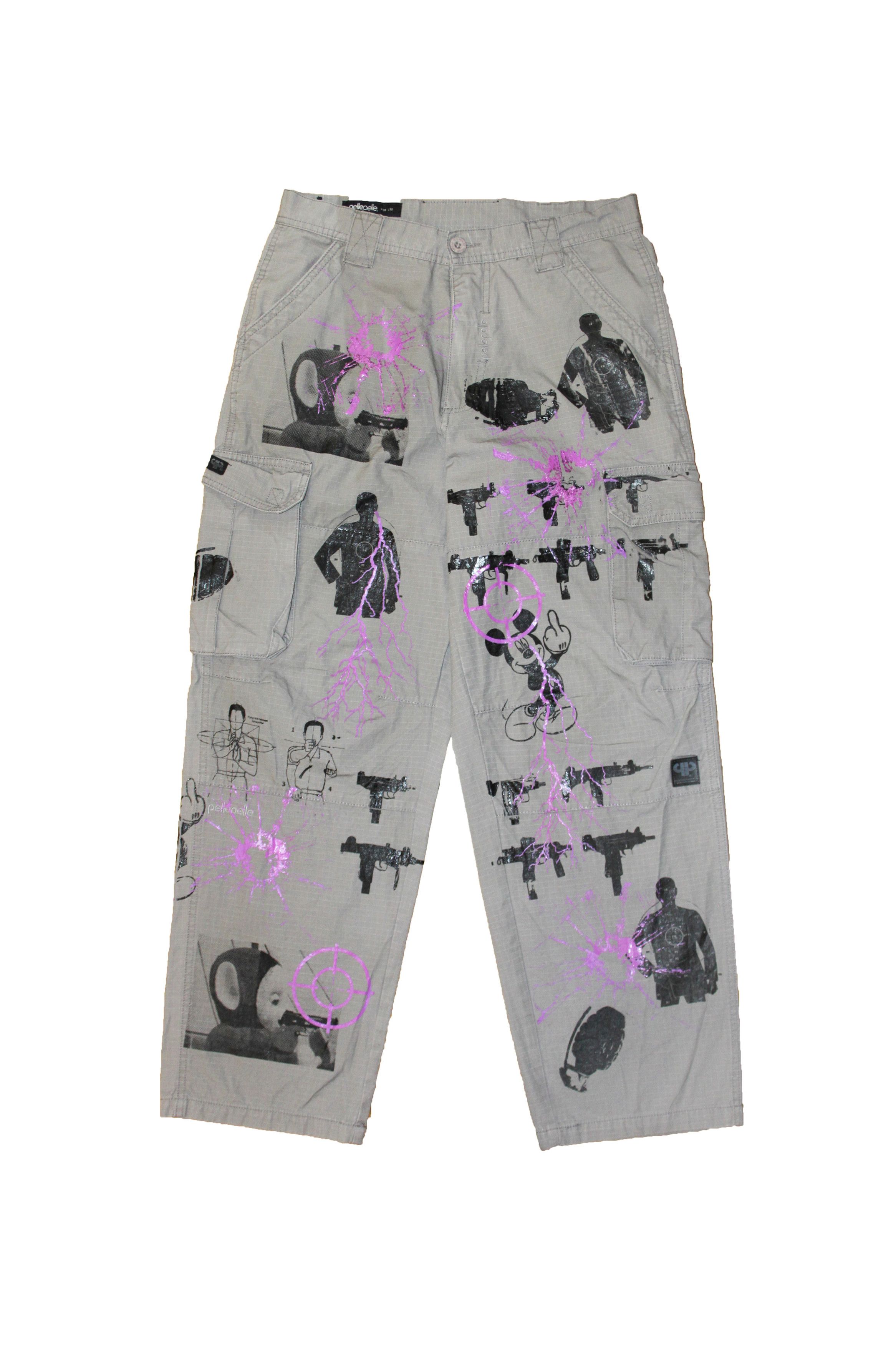 Pelle Pelle Custom Pelle Pelle vintage cargo pants Size US 30 / EU 46 - 1 Thumbnail