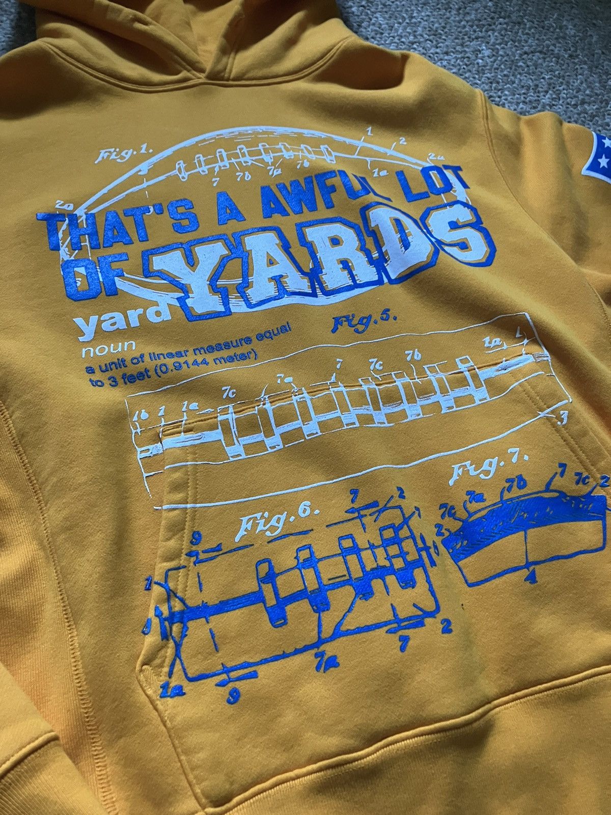Awful Lot of Cough Syrup Awful Lot of Yards Hoodie Size US M / EU 48-50 / 2 - 4 Thumbnail