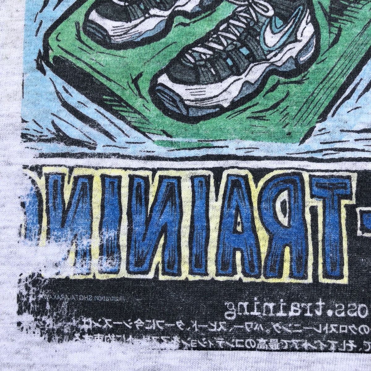 Nike 🔥RARE🔥VTG 90s Nike Tshirt Short Sleeve Gym Cross Training Size US L / EU 52-54 / 3 - 8 Thumbnail