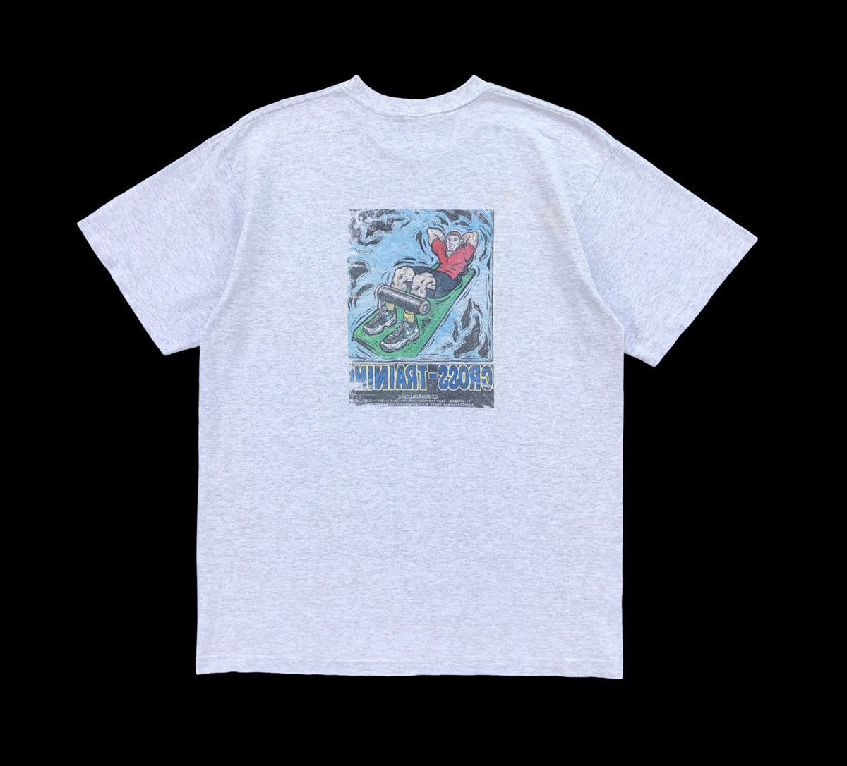 Nike 🔥RARE🔥VTG 90s Nike Tshirt Short Sleeve Gym Cross Training Size US L / EU 52-54 / 3 - 5 Thumbnail