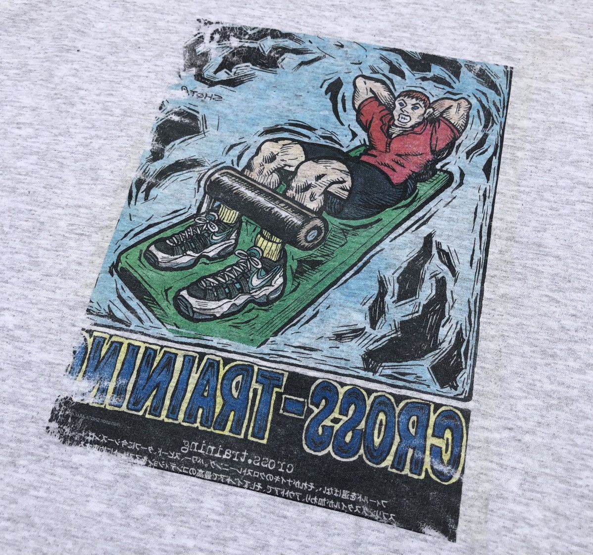Nike 🔥RARE🔥VTG 90s Nike Tshirt Short Sleeve Gym Cross Training Size US L / EU 52-54 / 3 - 7 Thumbnail