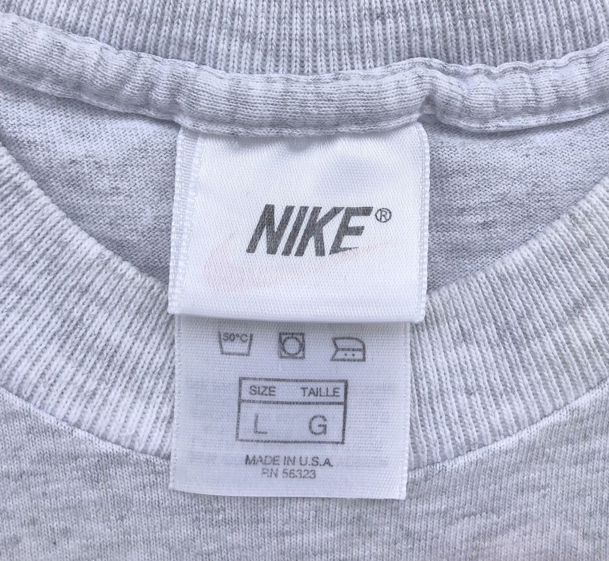 Nike 🔥RARE🔥VTG 90s Nike Tshirt Short Sleeve Gym Cross Training Size US L / EU 52-54 / 3 - 13 Thumbnail
