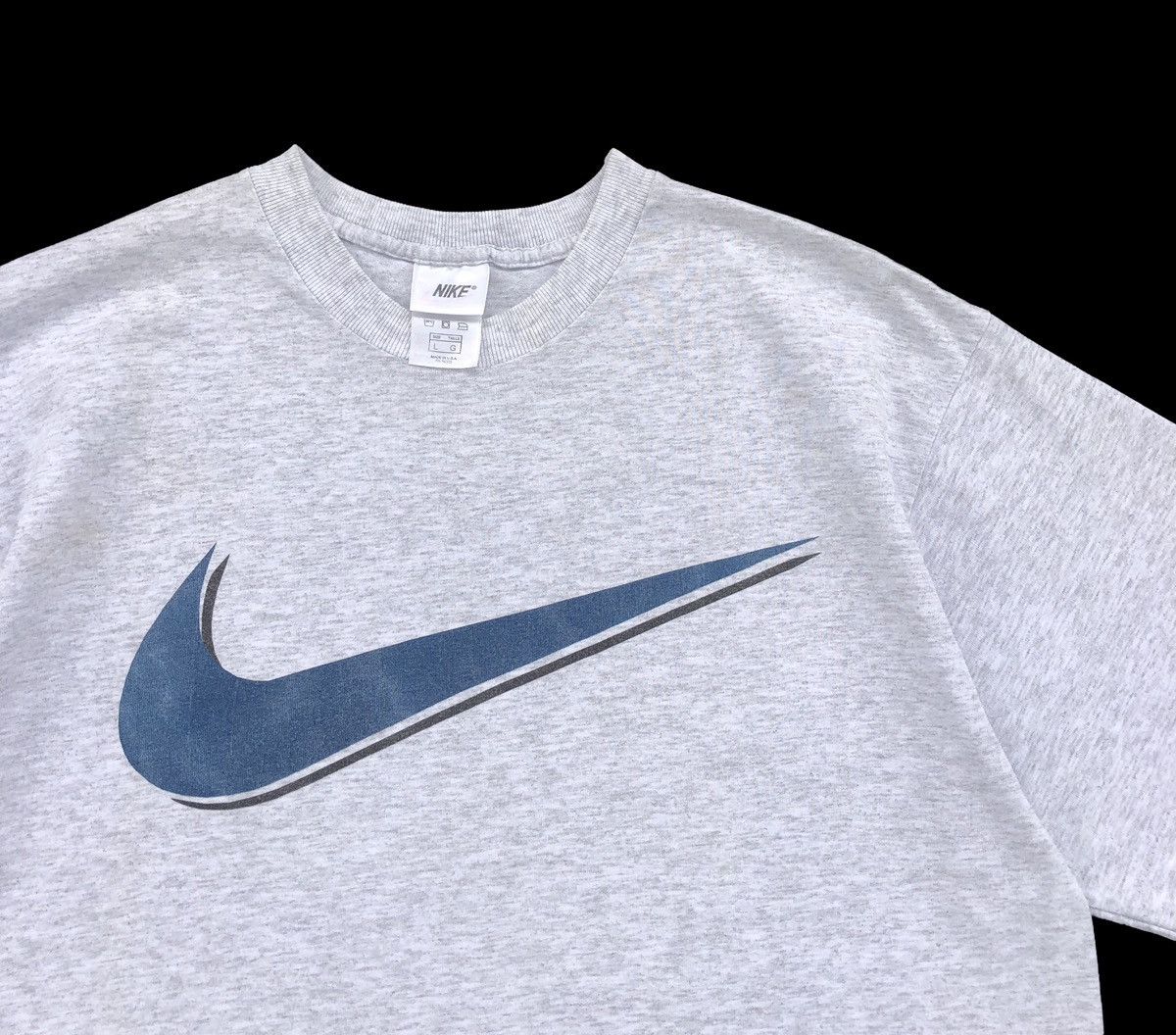 Nike 🔥RARE🔥VTG 90s Nike Tshirt Short Sleeve Gym Cross Training Size US L / EU 52-54 / 3 - 4 Thumbnail