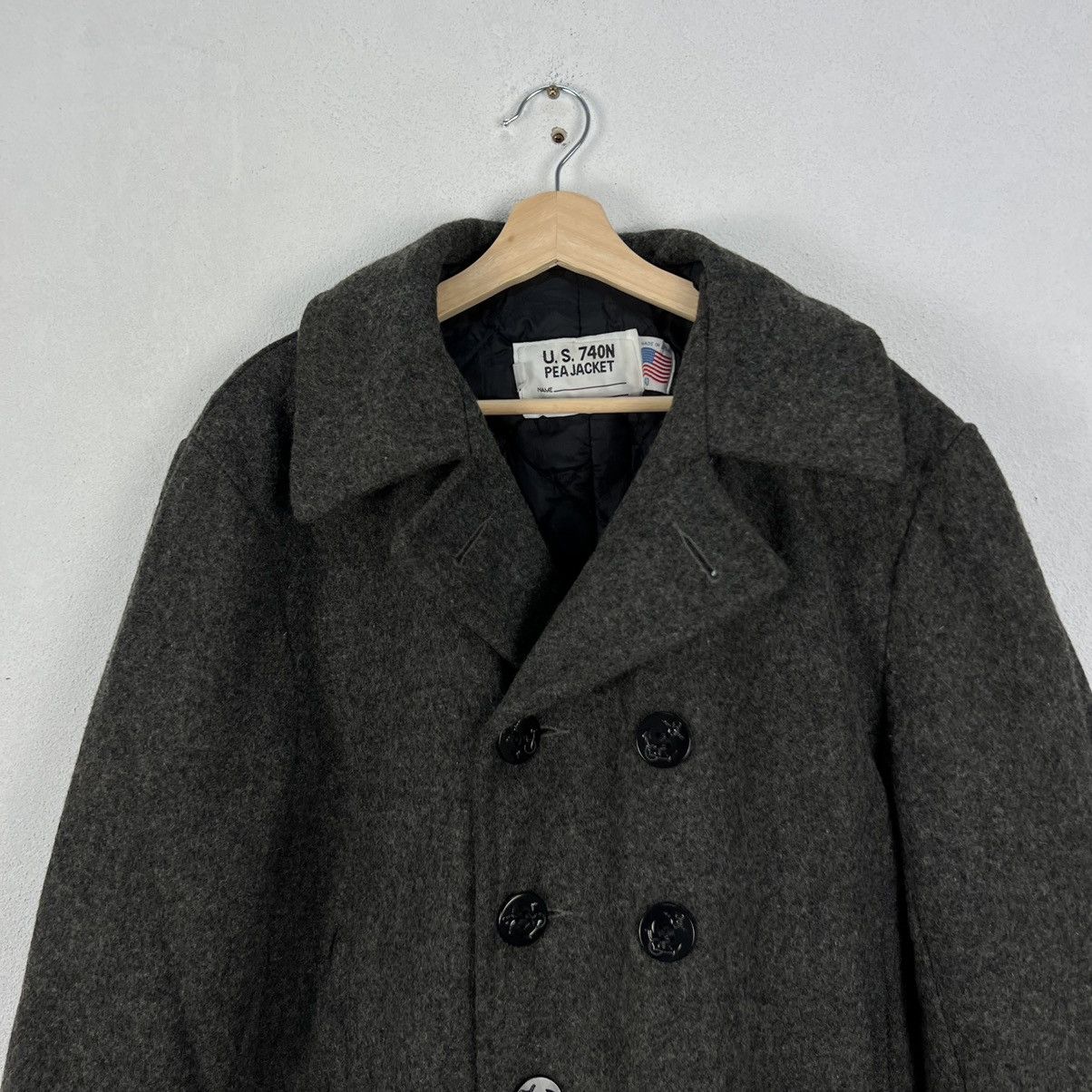 Schott VINTAGE US 740N PEA JACKET SCHOTT MADE IN USA Size US M / EU 48-50 / 2 - 3 Thumbnail
