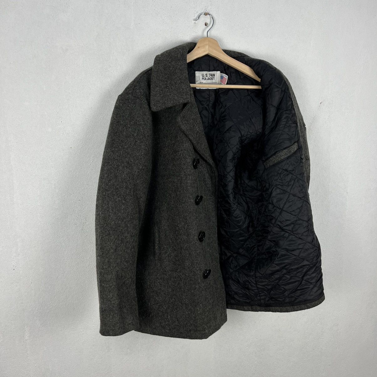 Schott VINTAGE US 740N PEA JACKET SCHOTT MADE IN USA Size US M / EU 48-50 / 2 - 10 Thumbnail