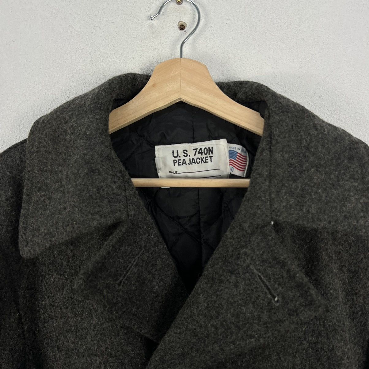 Schott VINTAGE US 740N PEA JACKET SCHOTT MADE IN USA Size US M / EU 48-50 / 2 - 6 Thumbnail