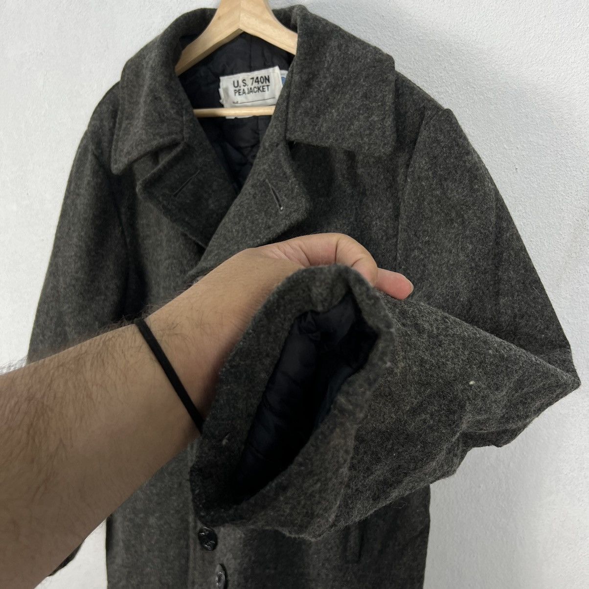 Schott VINTAGE US 740N PEA JACKET SCHOTT MADE IN USA Size US M / EU 48-50 / 2 - 7 Thumbnail