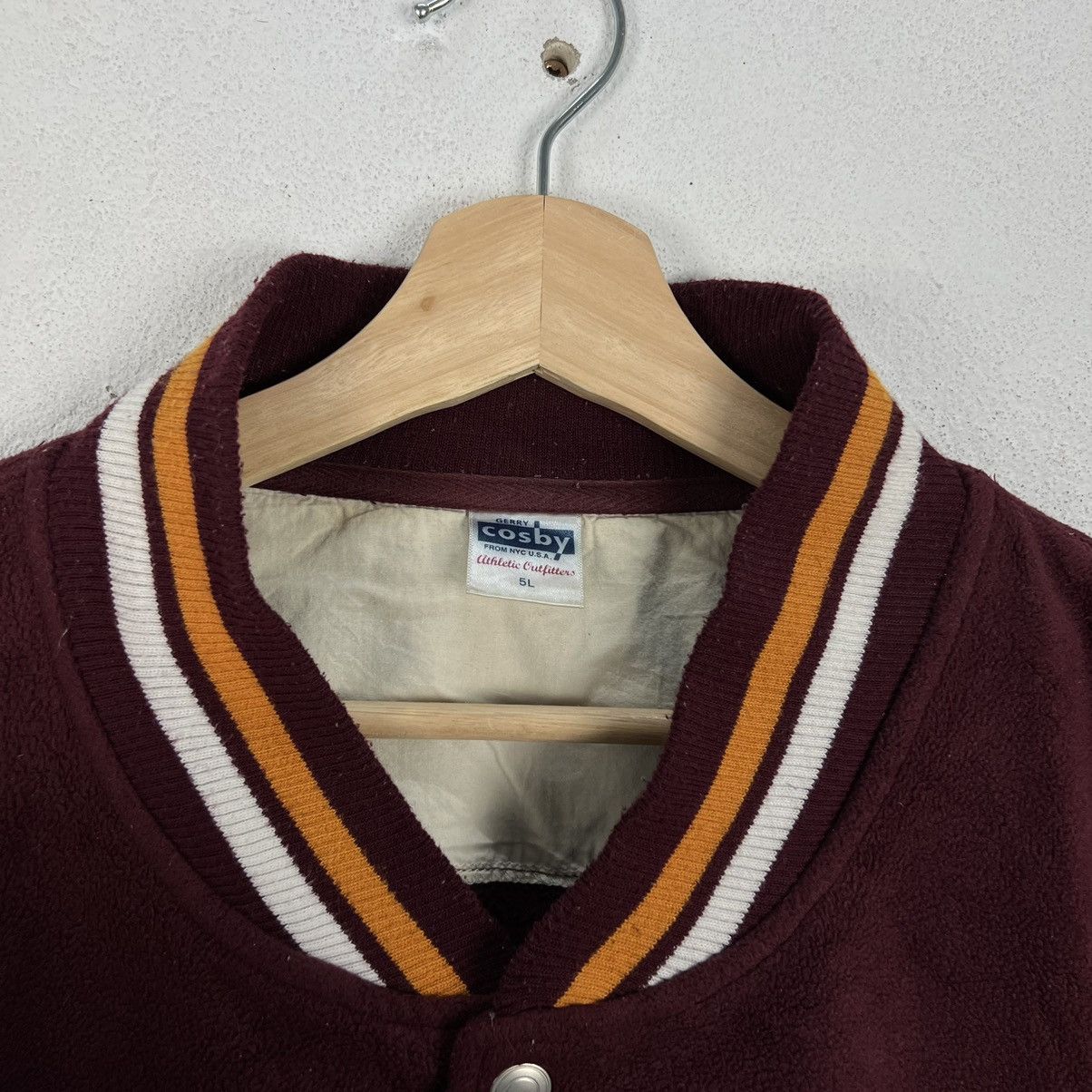 Japanese Brand VINTAGE VARSITY JACKET GERRY COSBY Size US XXL / EU 58 / 5 - 5 Thumbnail