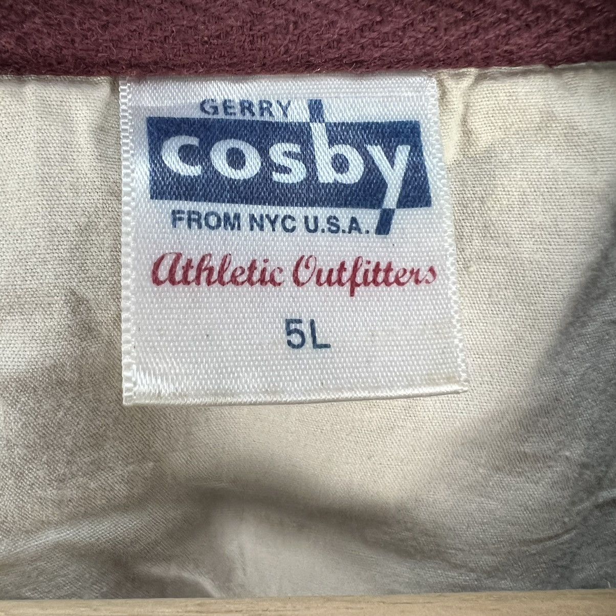 Japanese Brand VINTAGE VARSITY JACKET GERRY COSBY Size US XXL / EU 58 / 5 - 9 Thumbnail