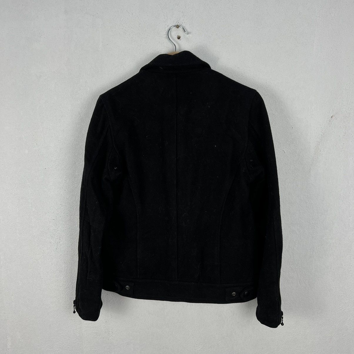 Designer × Japanese Brand VINTAGE AZUL BY MOUSSY DOUBLE BREAST BIKE PARACHUTE JACKET Size US S / EU 44-46 / 1 - 7 Thumbnail