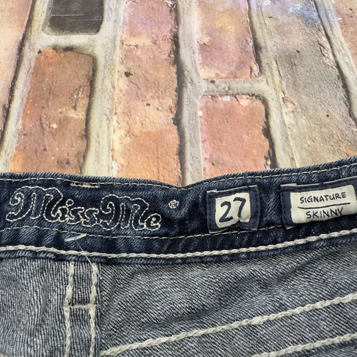 Miss Me × Vintage Vintage Miss Me jeans Size 27" / US 4 / IT 40 - 4 Thumbnail