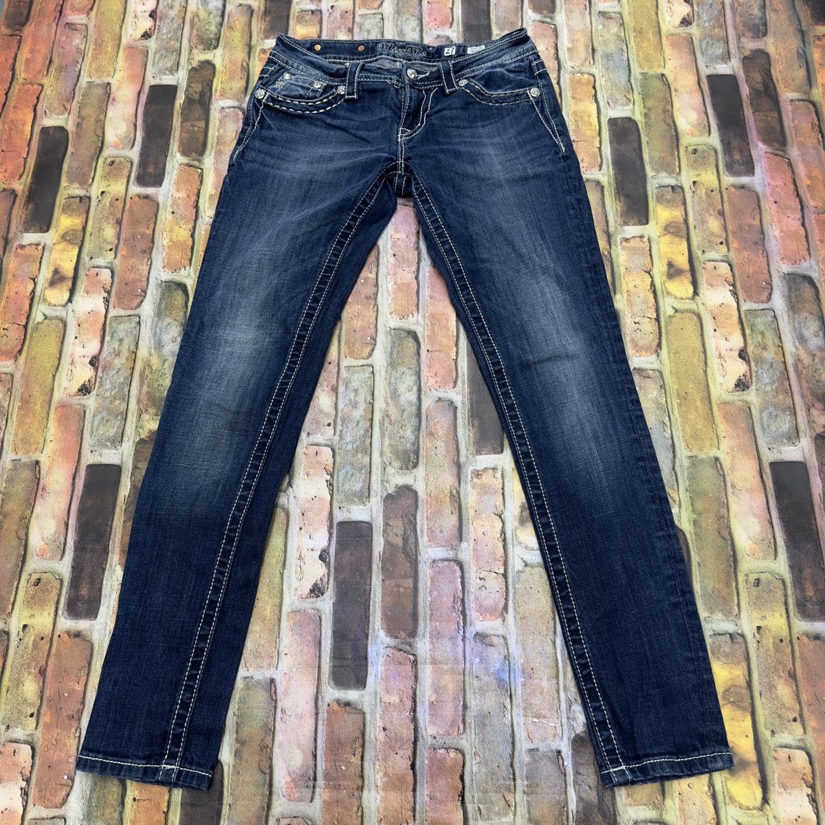 Miss Me × Vintage Vintage Miss Me jeans Size 27" / US 4 / IT 40 - 2 Thumbnail